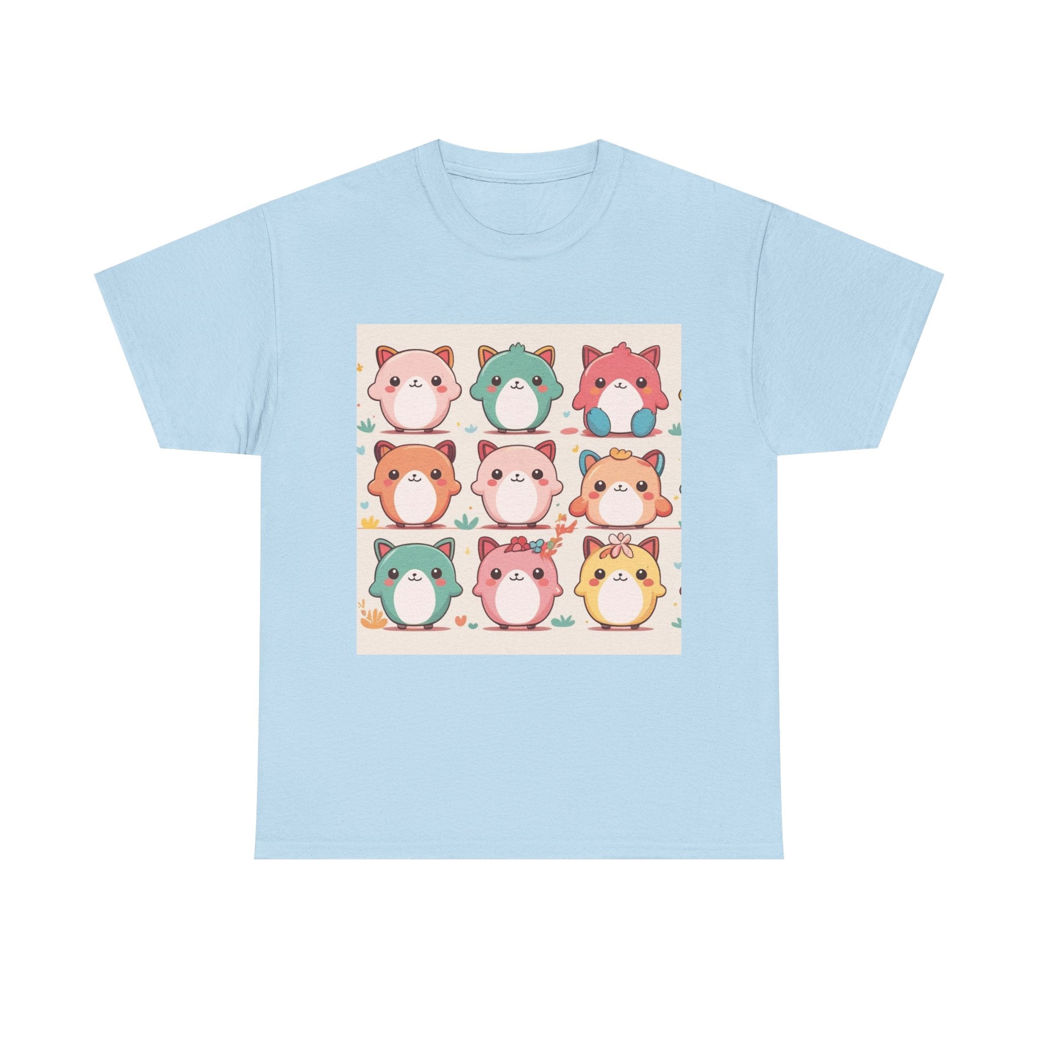 Kawaii Monster Shirt, Unisex Graphic Tshirt, Men Women Fashion Top, Cute Creature Apparel