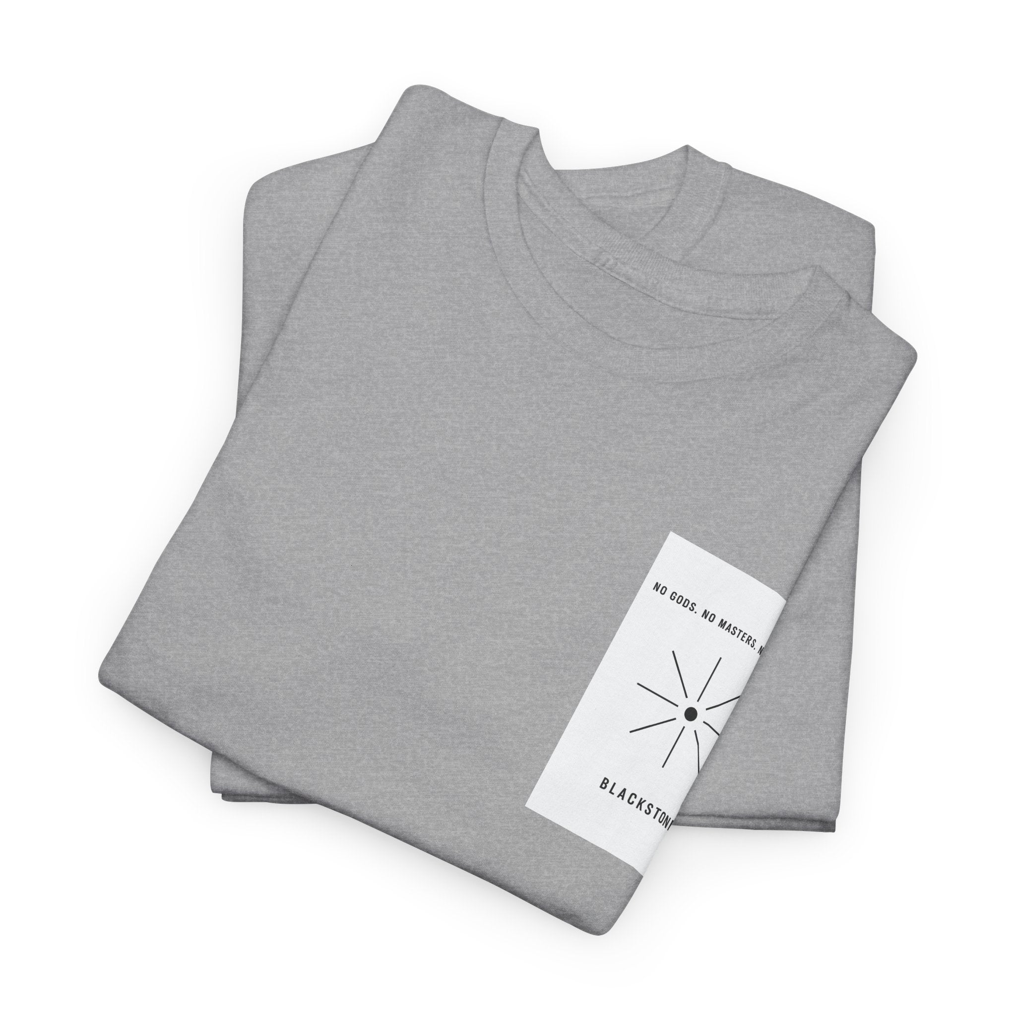 Rebellious Unisex Tee - No Gods No Masters Graphic