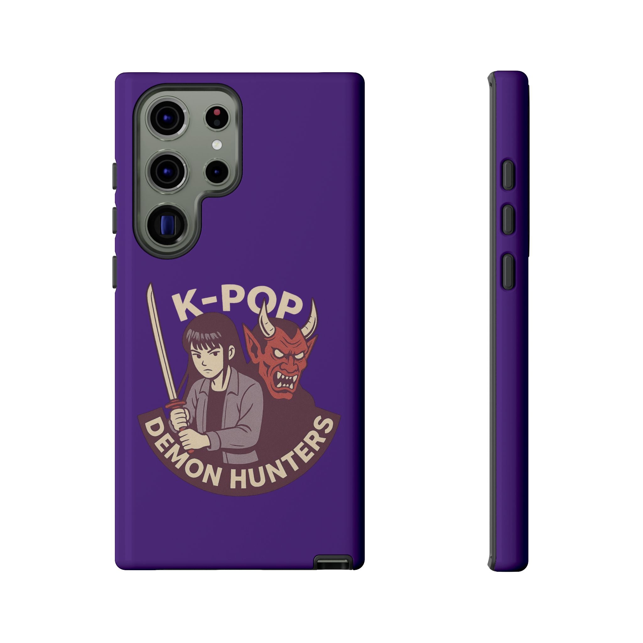 K-Pop Demon Hunters Phone Case, Tough Cases for Anime Fans, Unique Gift for Musicians, Holiday Present for Teens, Stylish Tech Accessories