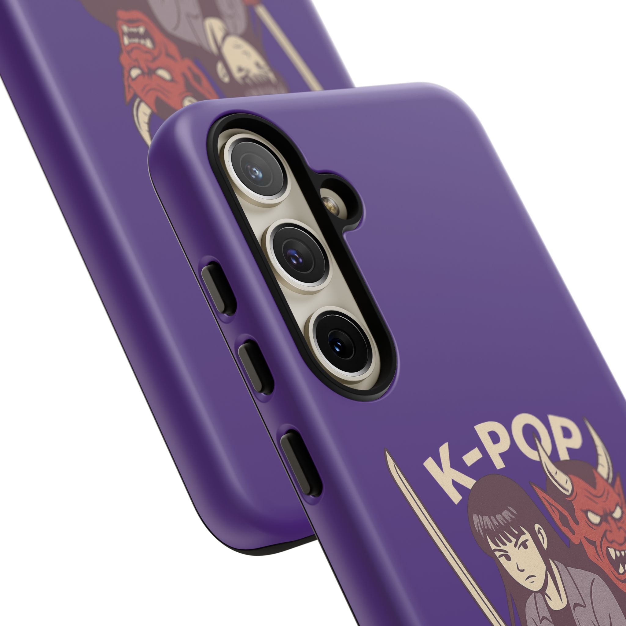 K-Pop Demon Hunters Phone Case, Tough Cases for Anime Fans, Unique Gift for Musicians, Holiday Present for Teens, Stylish Tech Accessories