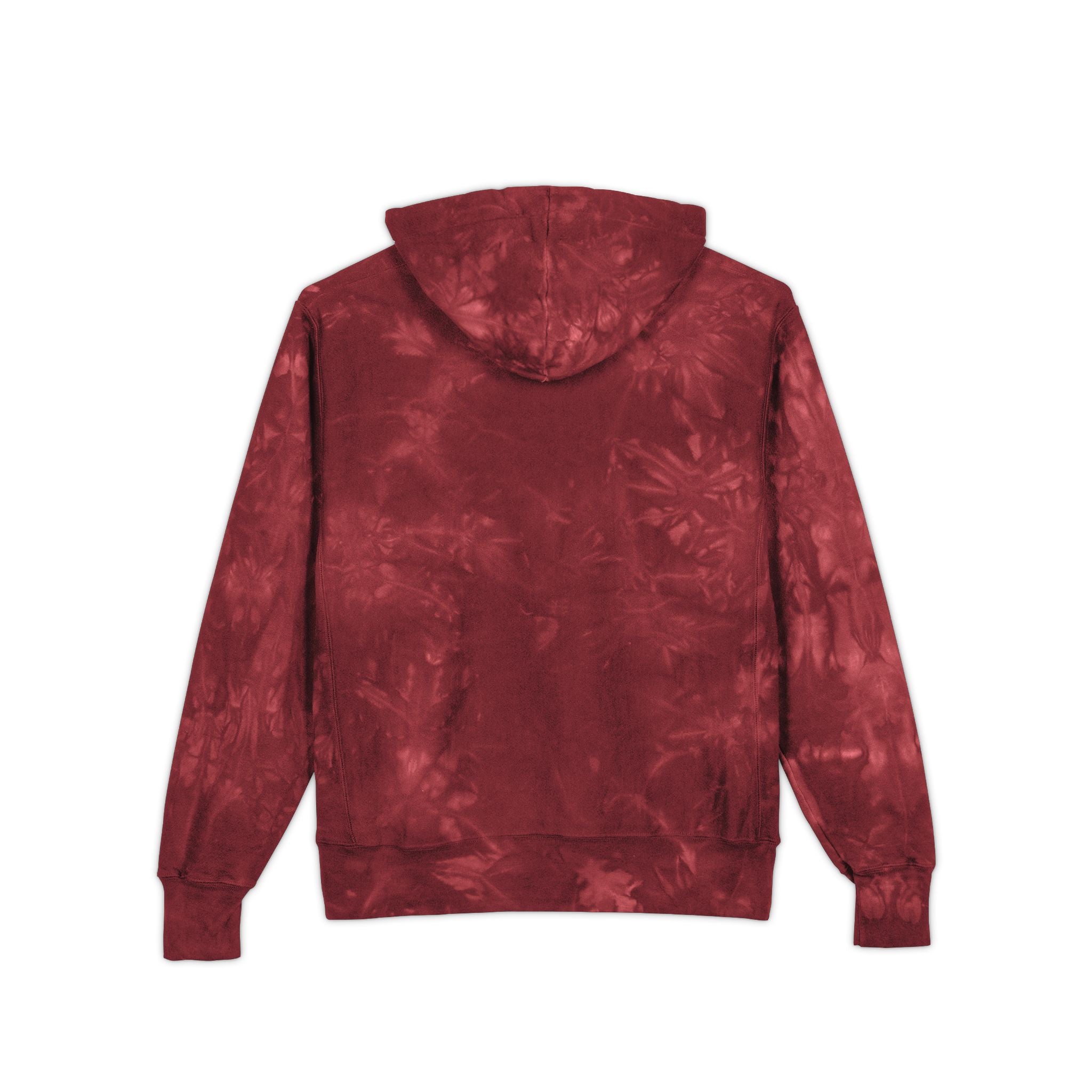 Blackstone x Champion - Tie-Dye Hoodie 'We Walk in Shadows' Embroidered Sweatshirt