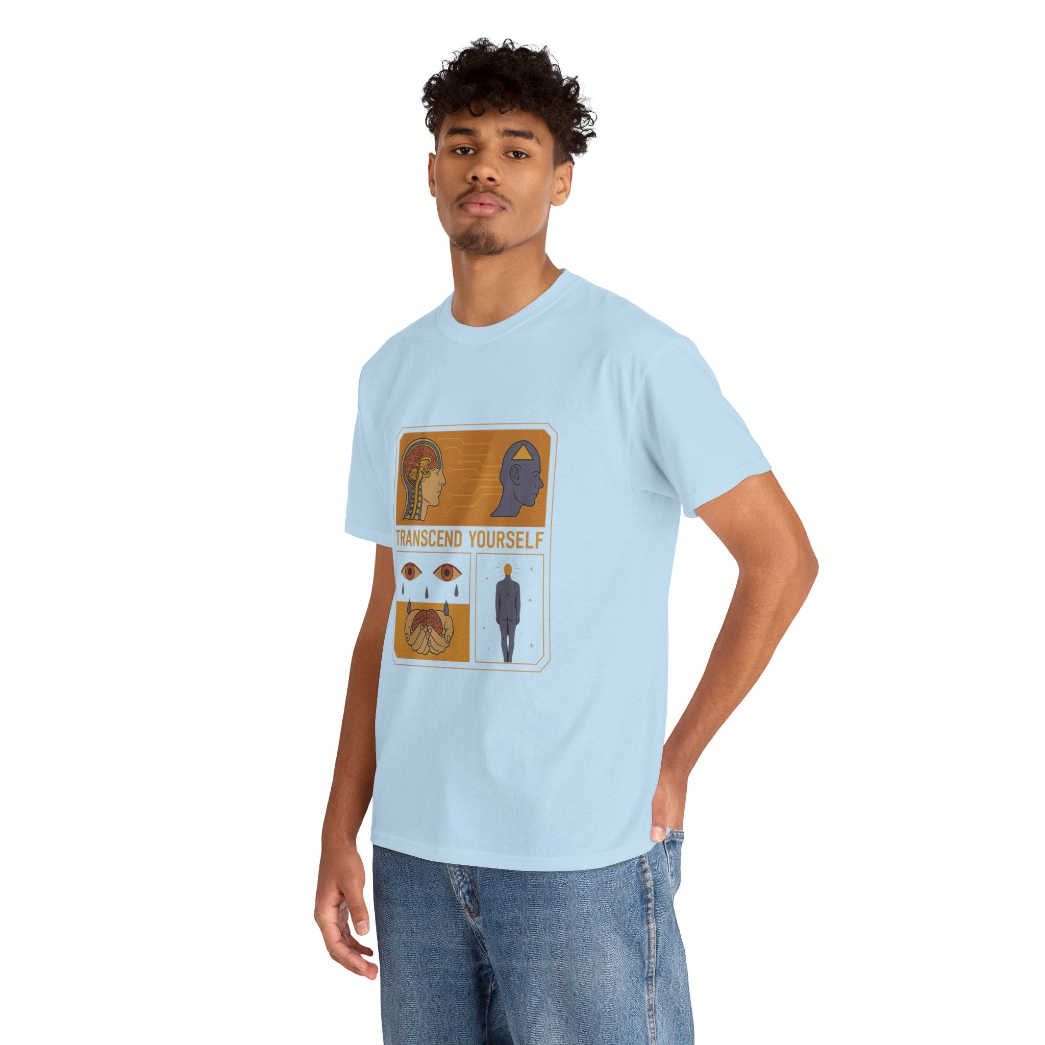 Transcend Yourself - Graphic UNISEX T-shirt by Blackstone