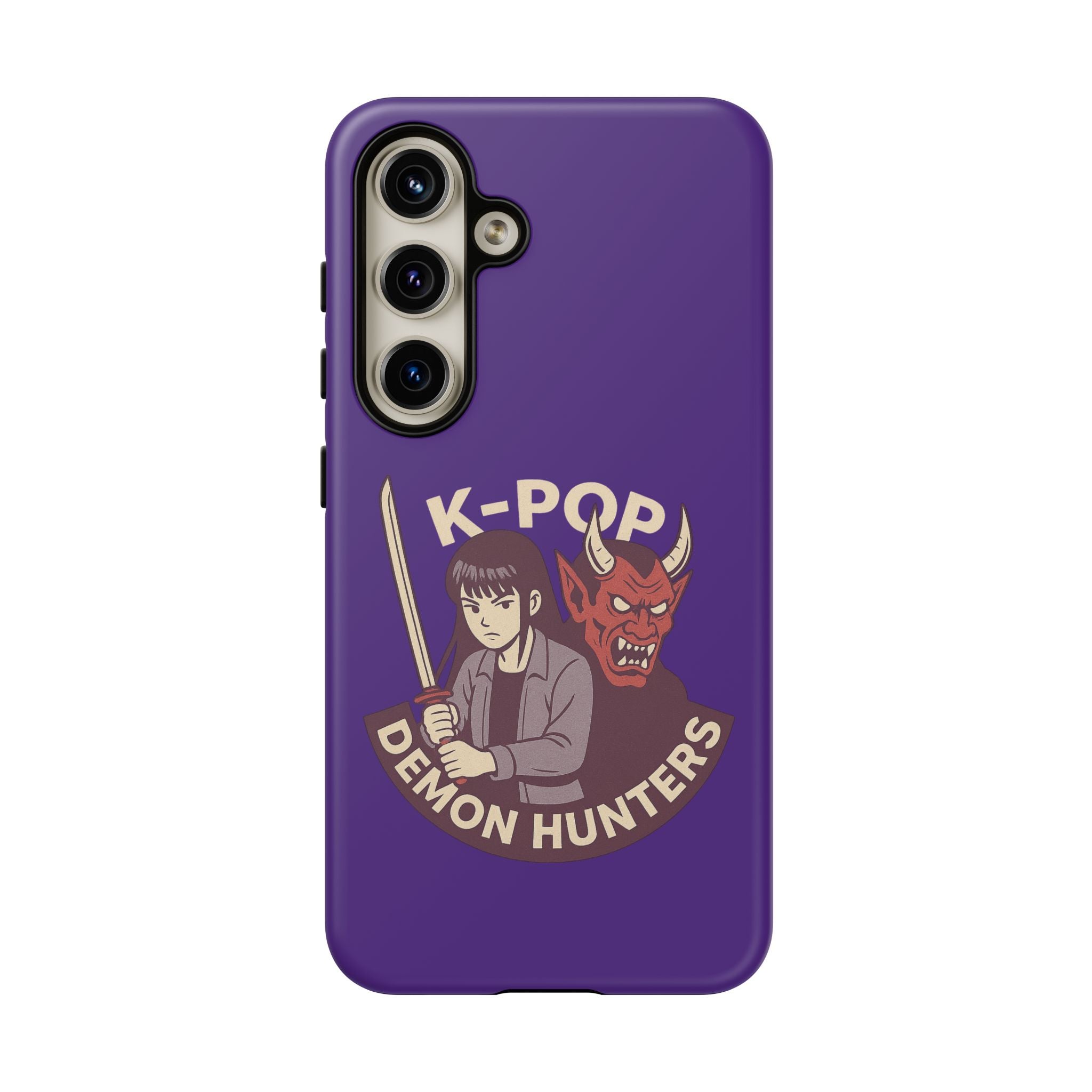 K-Pop Demon Hunters Phone Case, Tough Cases for Anime Fans, Unique Gift for Musicians, Holiday Present for Teens, Stylish Tech Accessories