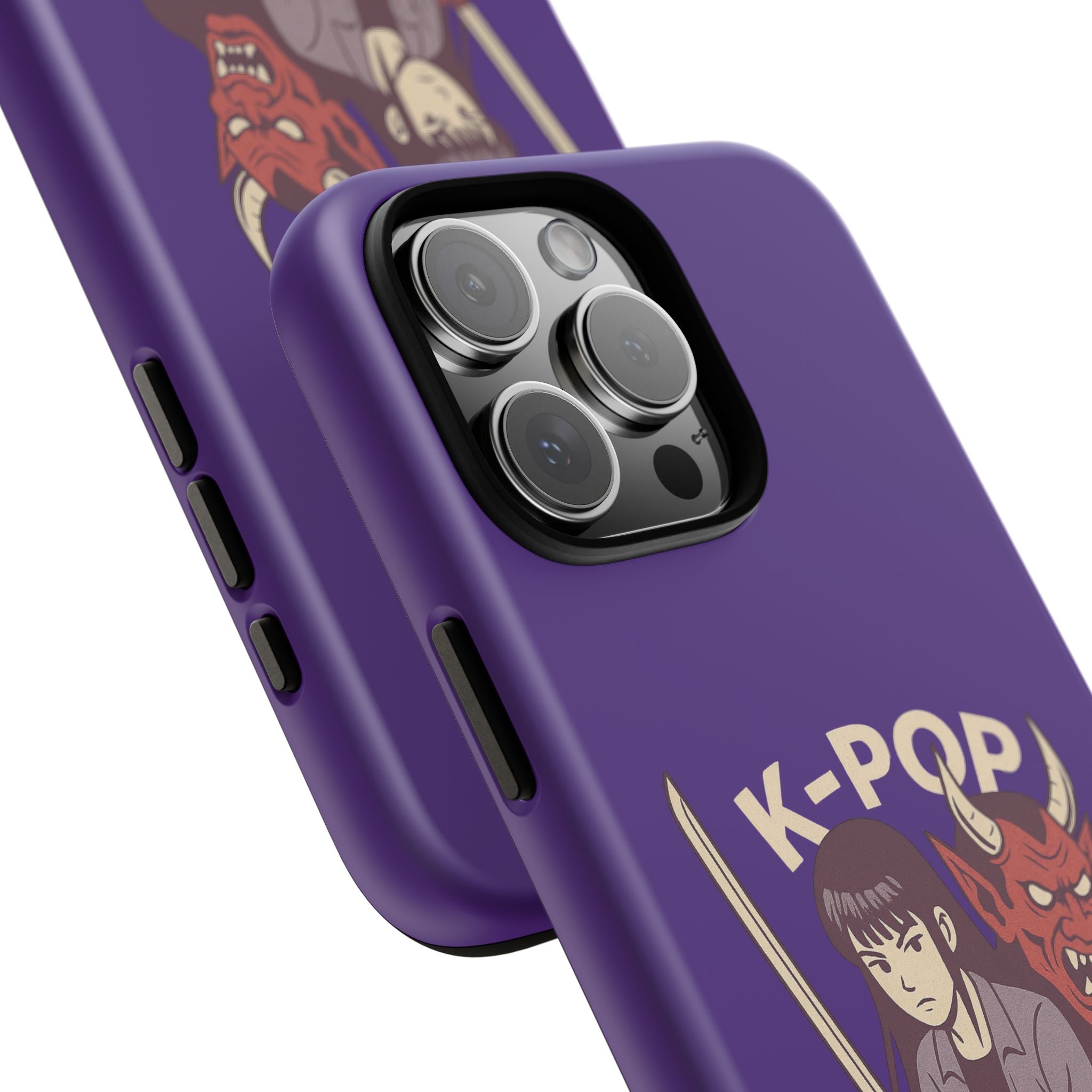 K-Pop Demon Hunters Phone Case, Tough Cases for Anime Fans, Unique Gift for Musicians, Holiday Present for Teens, Stylish Tech Accessories