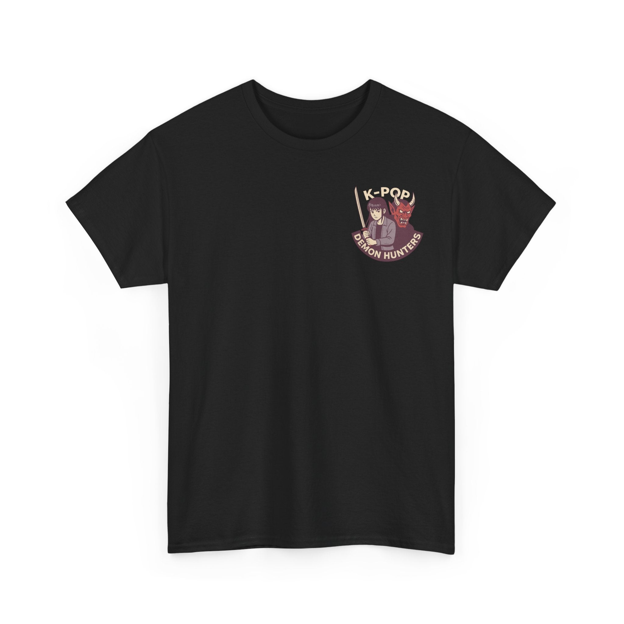 K-Pop Demon Hunters Tee, Unisex T-Shirt with Unique Graphic Design, Korean Pop Music Fans, Demon Slayer Shirt, Cool Streetwear Tee, Gift for