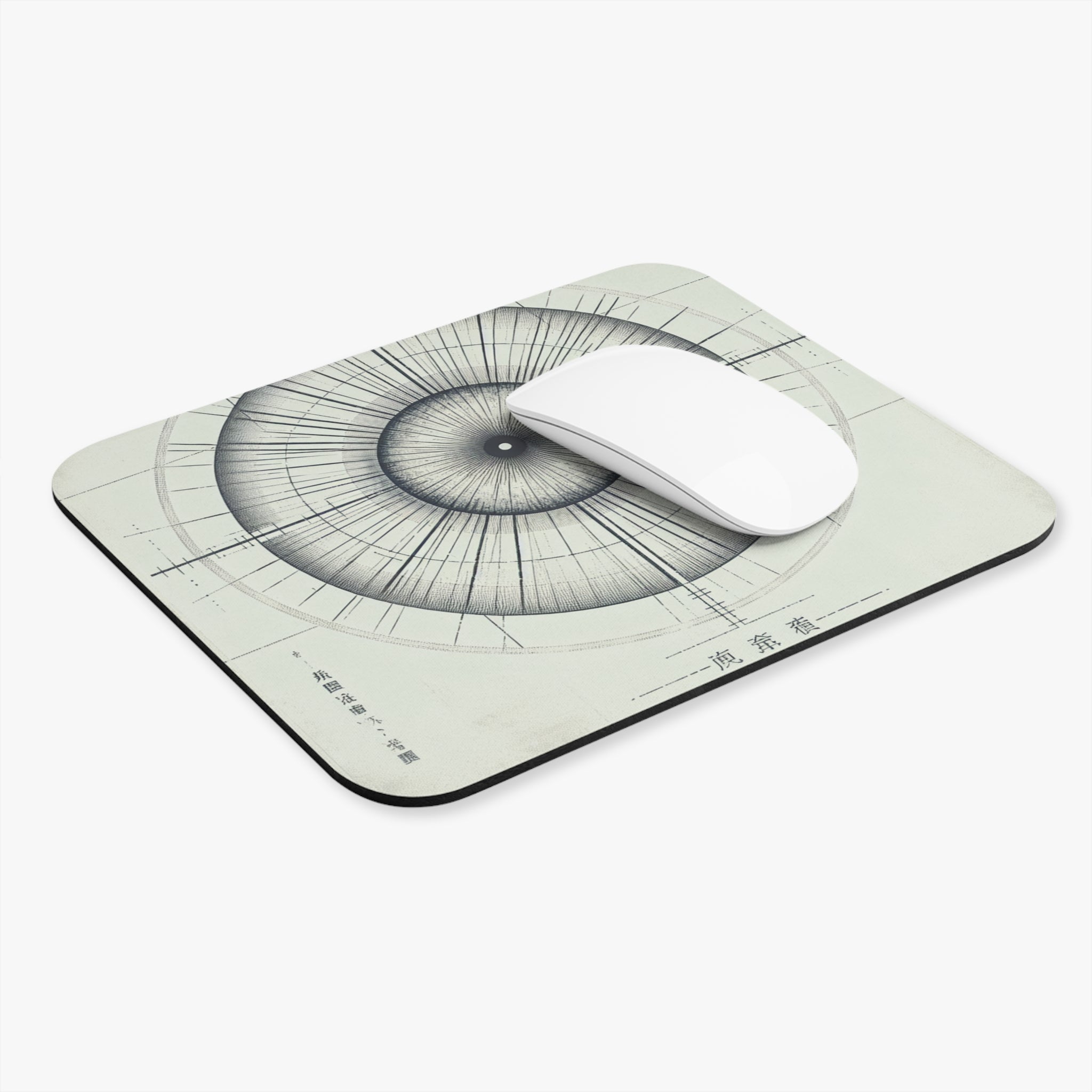 Geometric Mouse Pad, Modern Desk Accessory, Abstract Desk Decor, Rectangle Mouse Mat, Office Gift