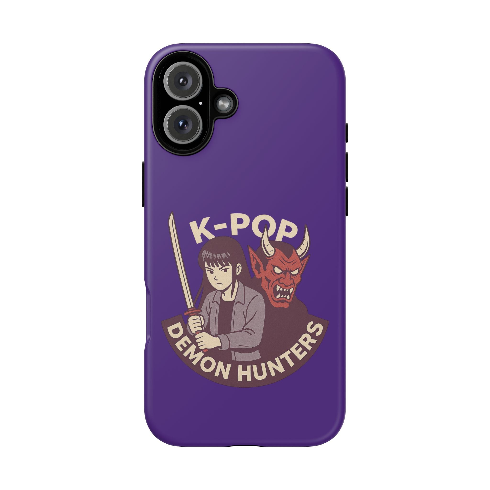 K-Pop Demon Hunters Phone Case, Tough Cases for Anime Fans, Unique Gift for Musicians, Holiday Present for Teens, Stylish Tech Accessories