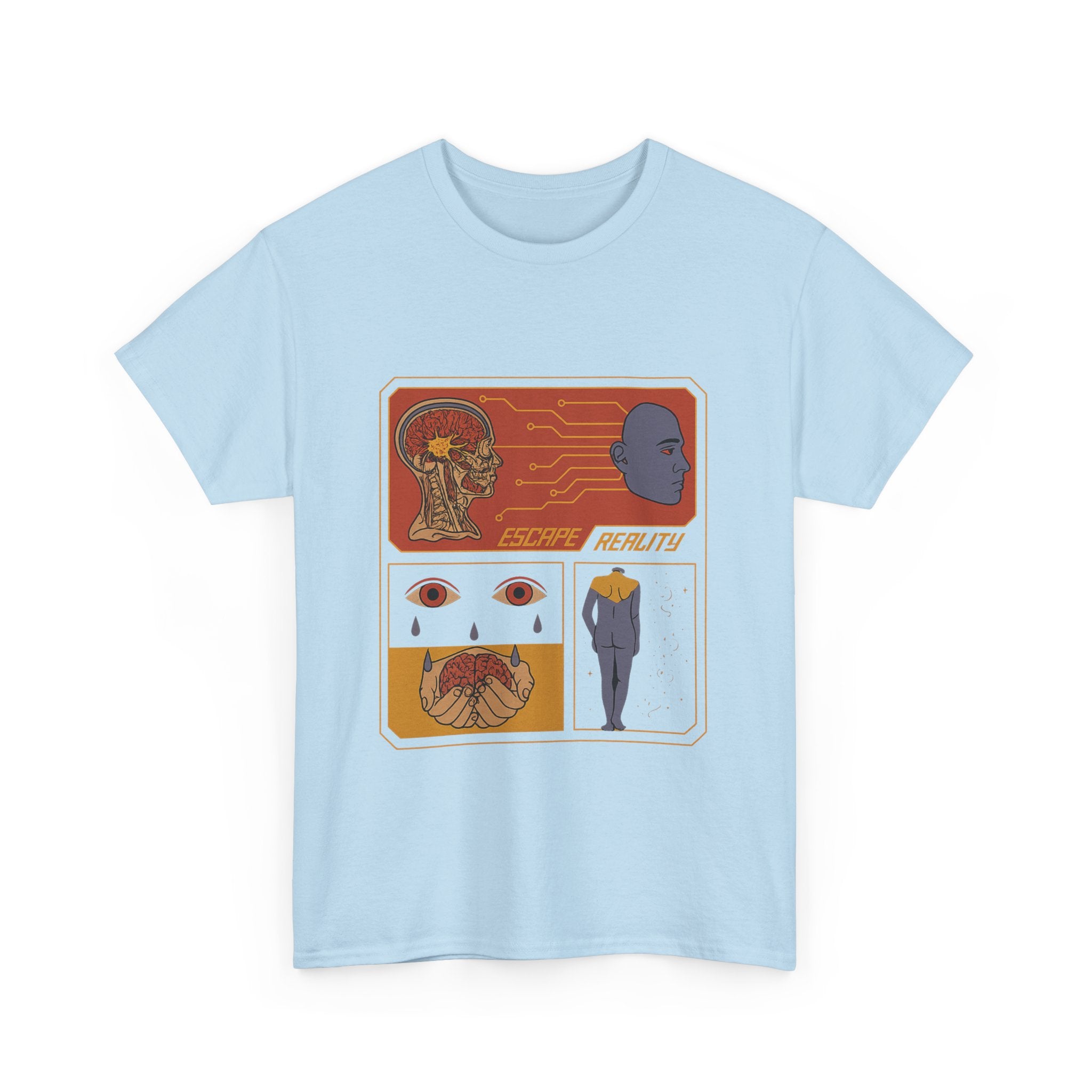 Escape Reality - Cosmic Graphic UNISEX T-shirt by Blackstone