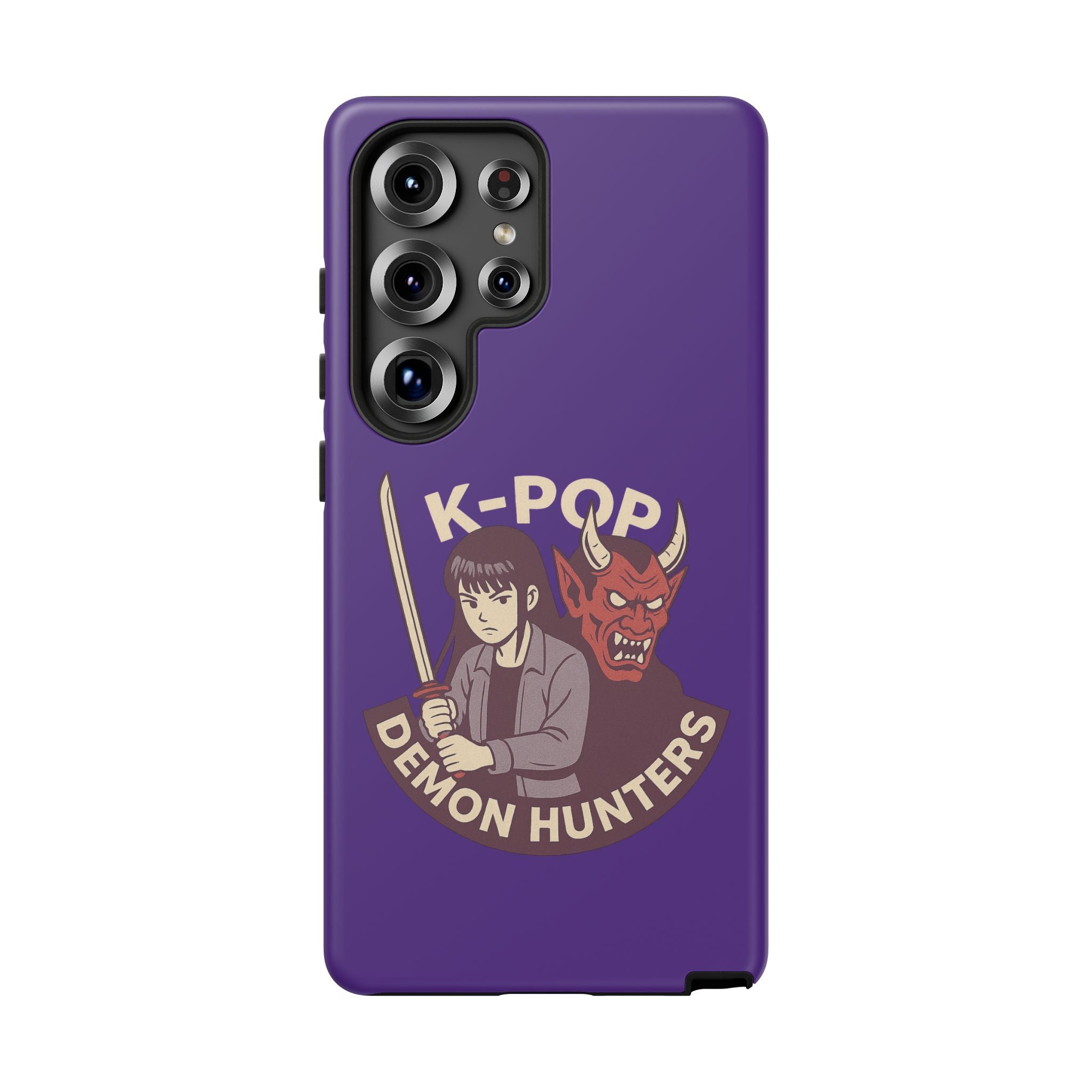 K-Pop Demon Hunters Phone Case, Tough Cases for Anime Fans, Unique Gift for Musicians, Holiday Present for Teens, Stylish Tech Accessories
