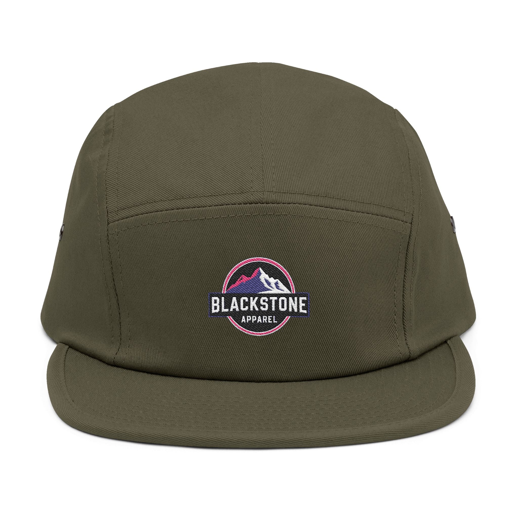 Embroidered 5 Panel Cap - Stylish Hat for Adventurers, Perfect Gift for Outdoor Lovers, Casual Wear, Hiking, Camping, Everyday Fashion