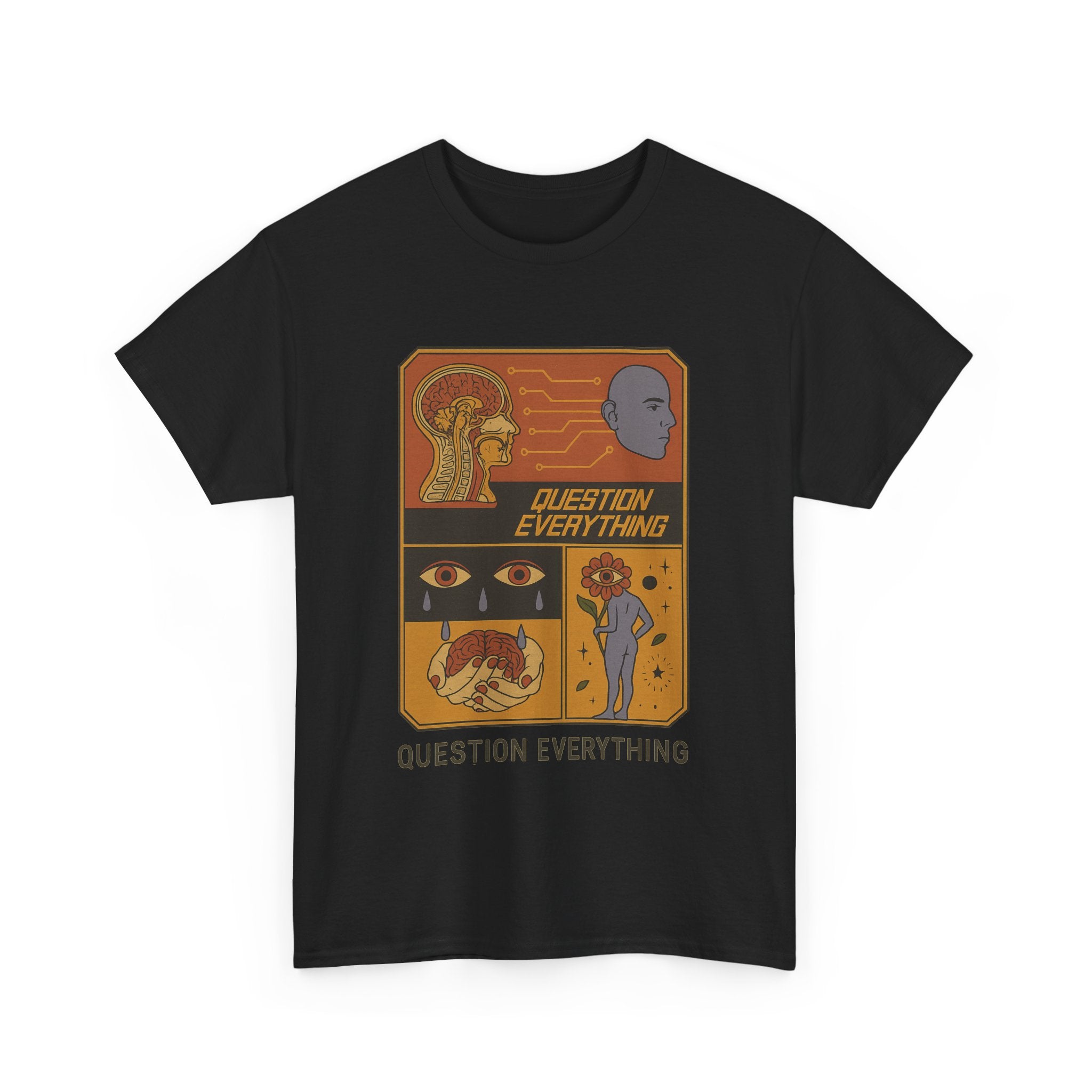 Question Everything - Graphic UNISEX T-shirt by Blackstone