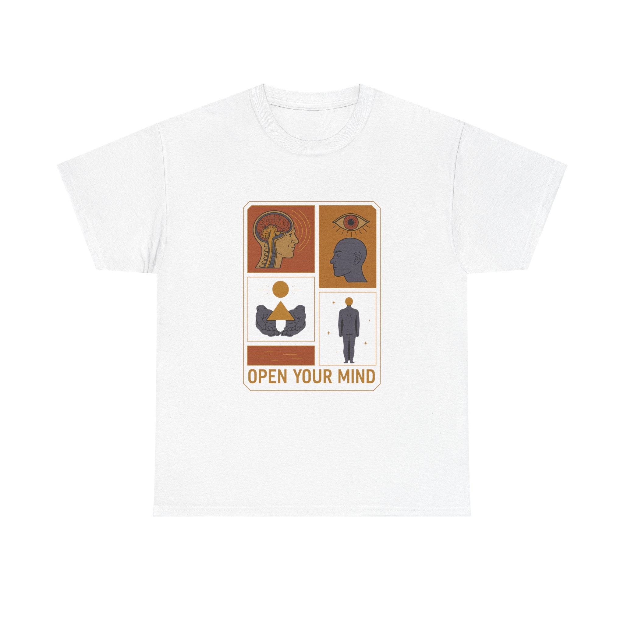 Open Your Mind - Graphic UNISEX T-shirt by Blackstone