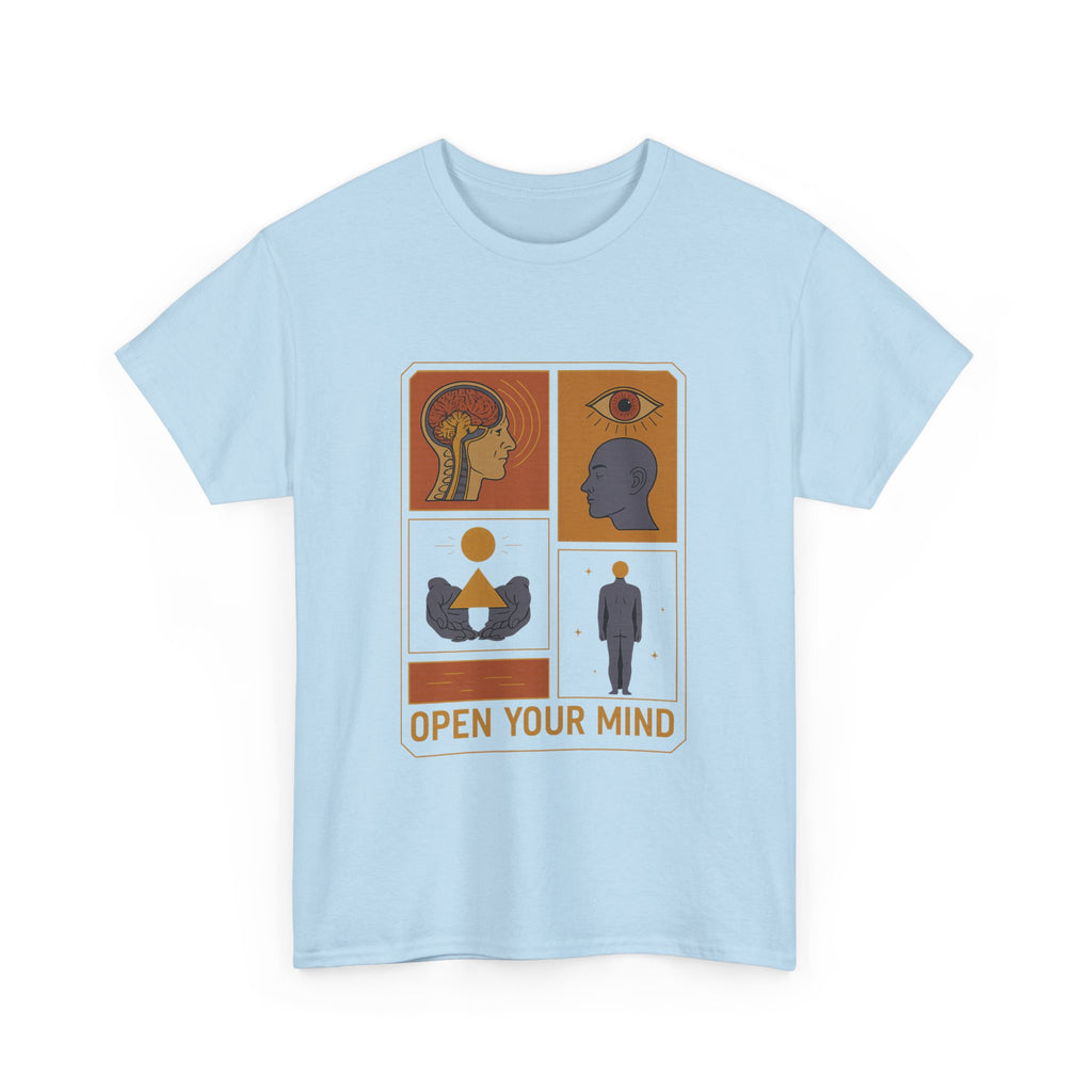 Open Your Mind - Graphic UNISEX T-shirt by Blackstone