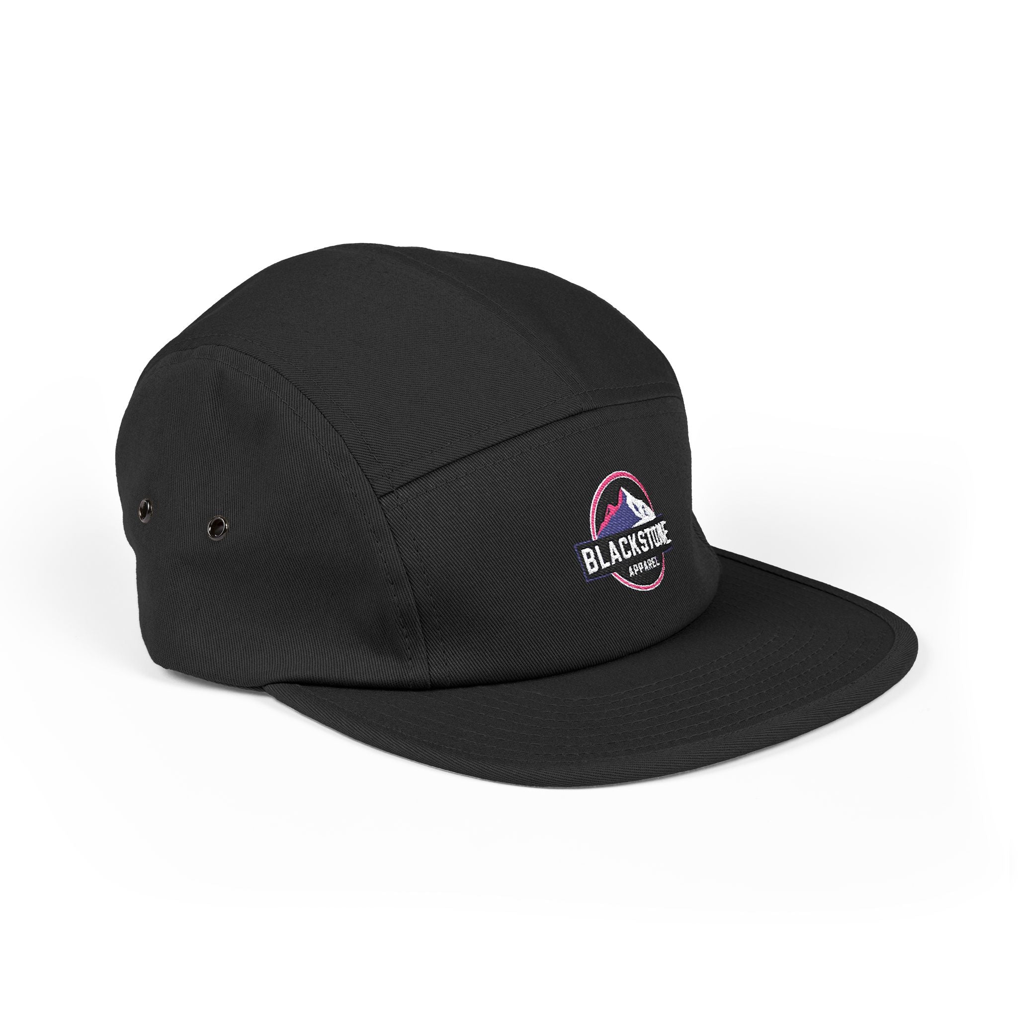 Embroidered 5 Panel Cap - Stylish Hat for Adventurers, Perfect Gift for Outdoor Lovers, Casual Wear, Hiking, Camping, Everyday Fashion