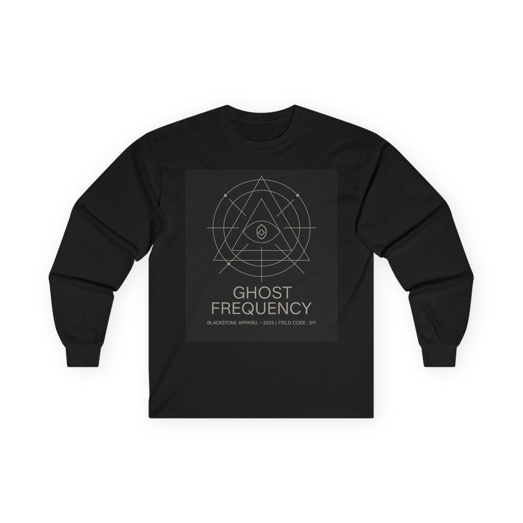 Ghost Frequency Long Sleeve Tee | Unisex Cotton Shirt