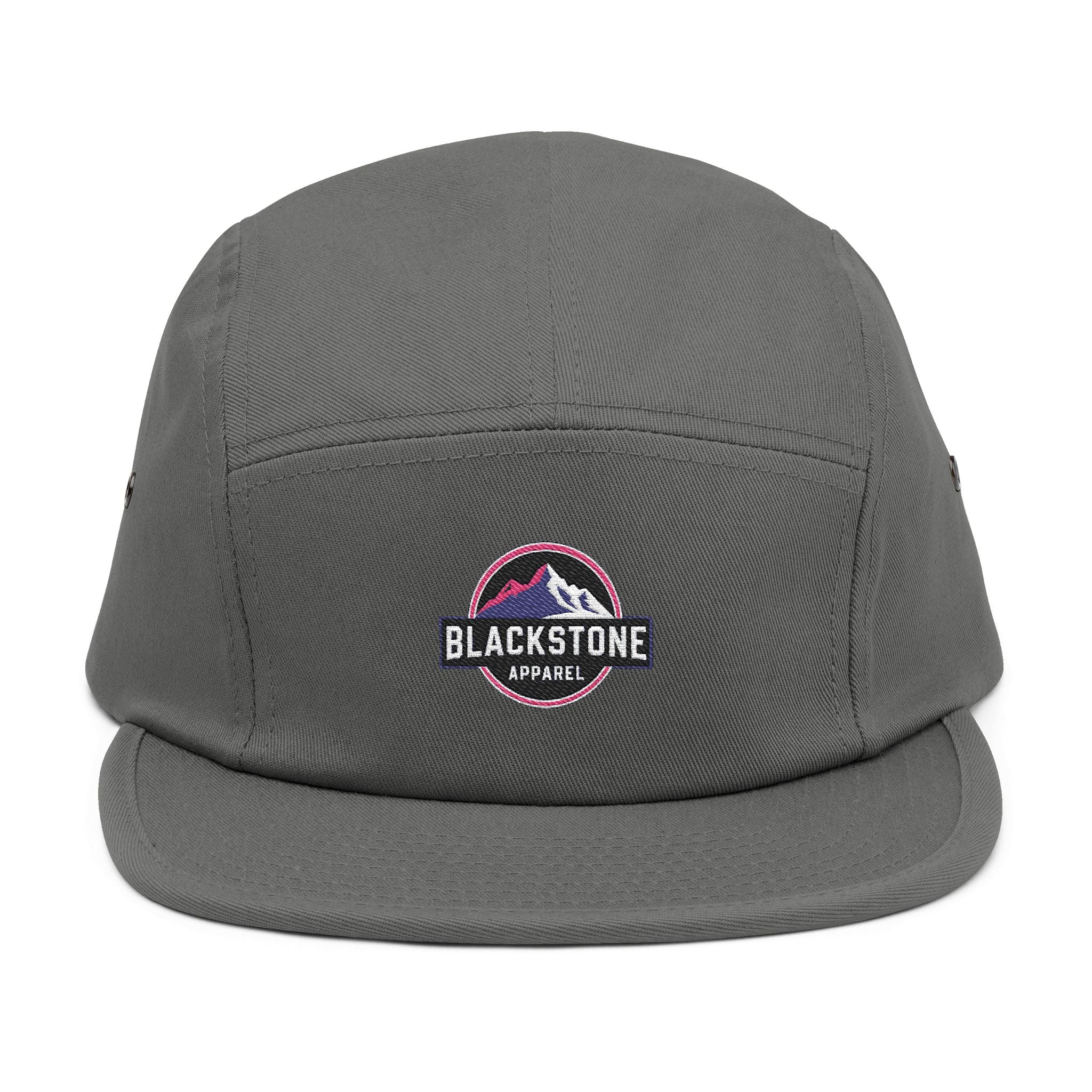 Embroidered 5 Panel Cap - Stylish Hat for Adventurers, Perfect Gift for Outdoor Lovers, Casual Wear, Hiking, Camping, Everyday Fashion