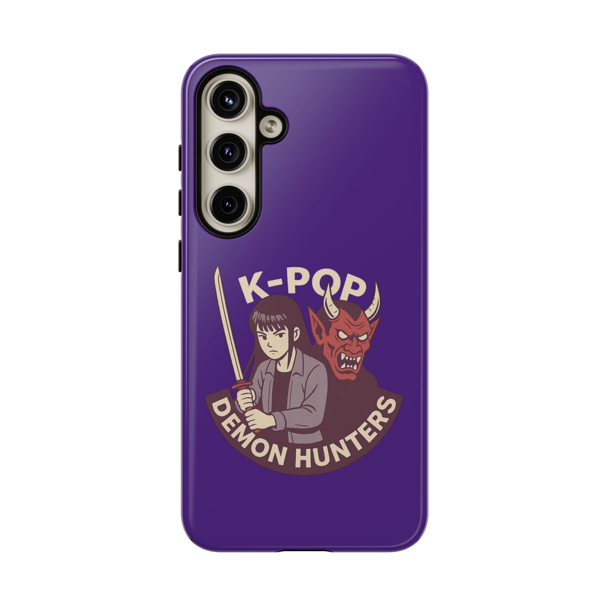 K-Pop Demon Hunters Phone Case, Tough Cases for Anime Fans, Unique Gift for Musicians, Holiday Present for Teens, Stylish Tech Accessories