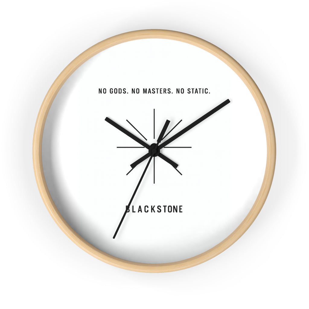Inspirational Wall Clock - Modern Home Decor - Unique gift for Him