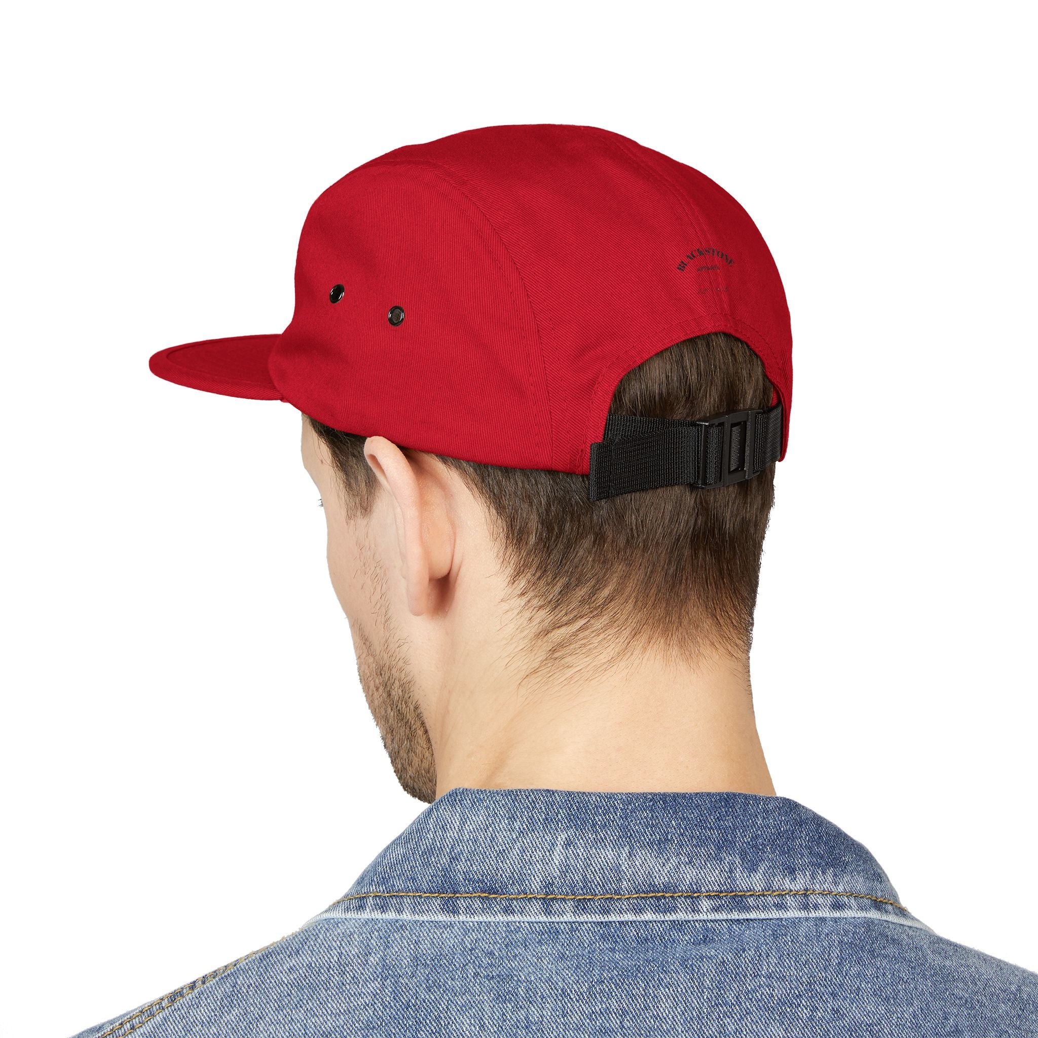 Embroidered 5 Panel Cap - Stylish Hat for Adventurers, Perfect Gift for Outdoor Lovers, Casual Wear, Hiking, Camping, Everyday Fashion
