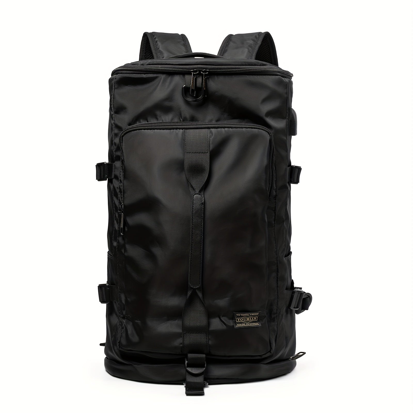 Travel Sports Backpack with Shoe Compartment-1