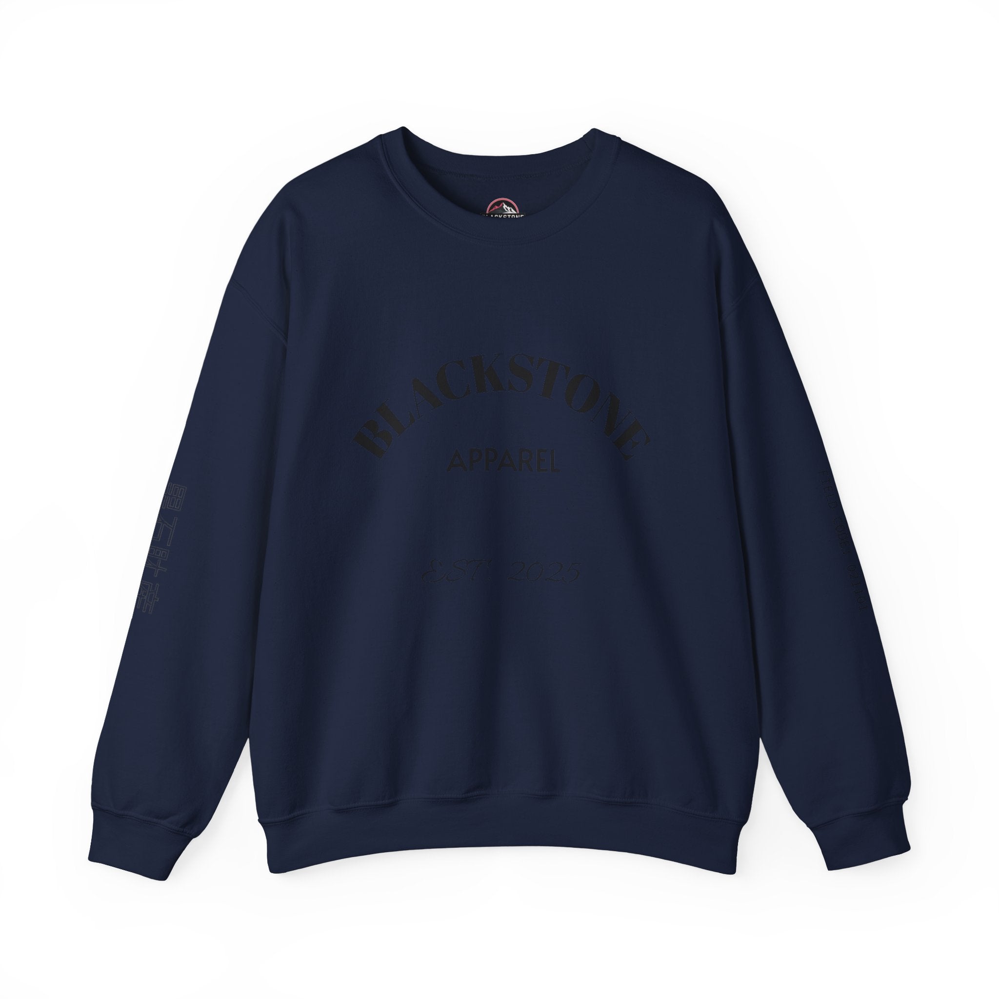 Stylish Crewneck Sweatshirt, Cozy Blackstone Apparel, Gift for Her, Streetwear Fashion, Casual Outfit
