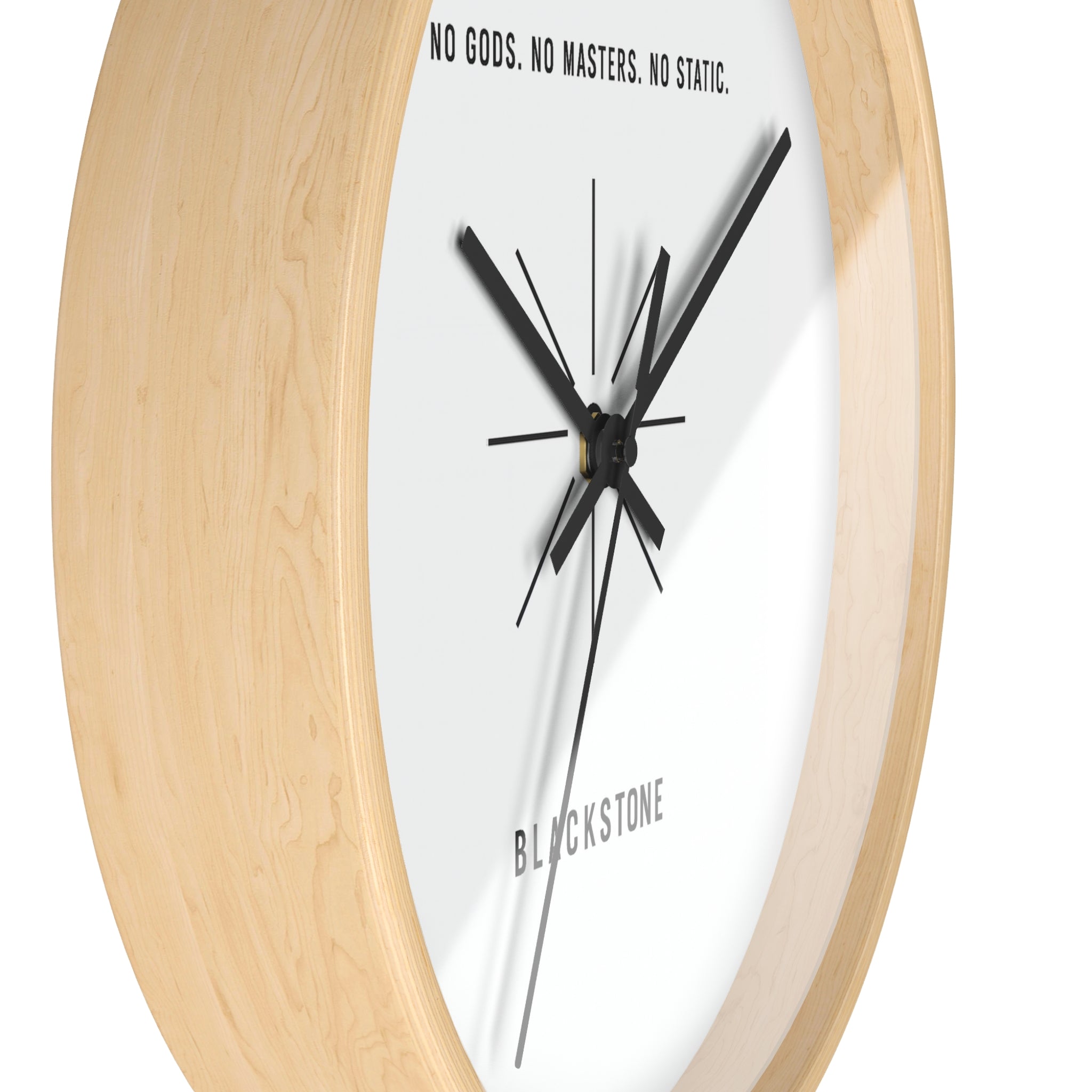 Inspirational Wall Clock - Modern Home Decor - Unique gift for Him