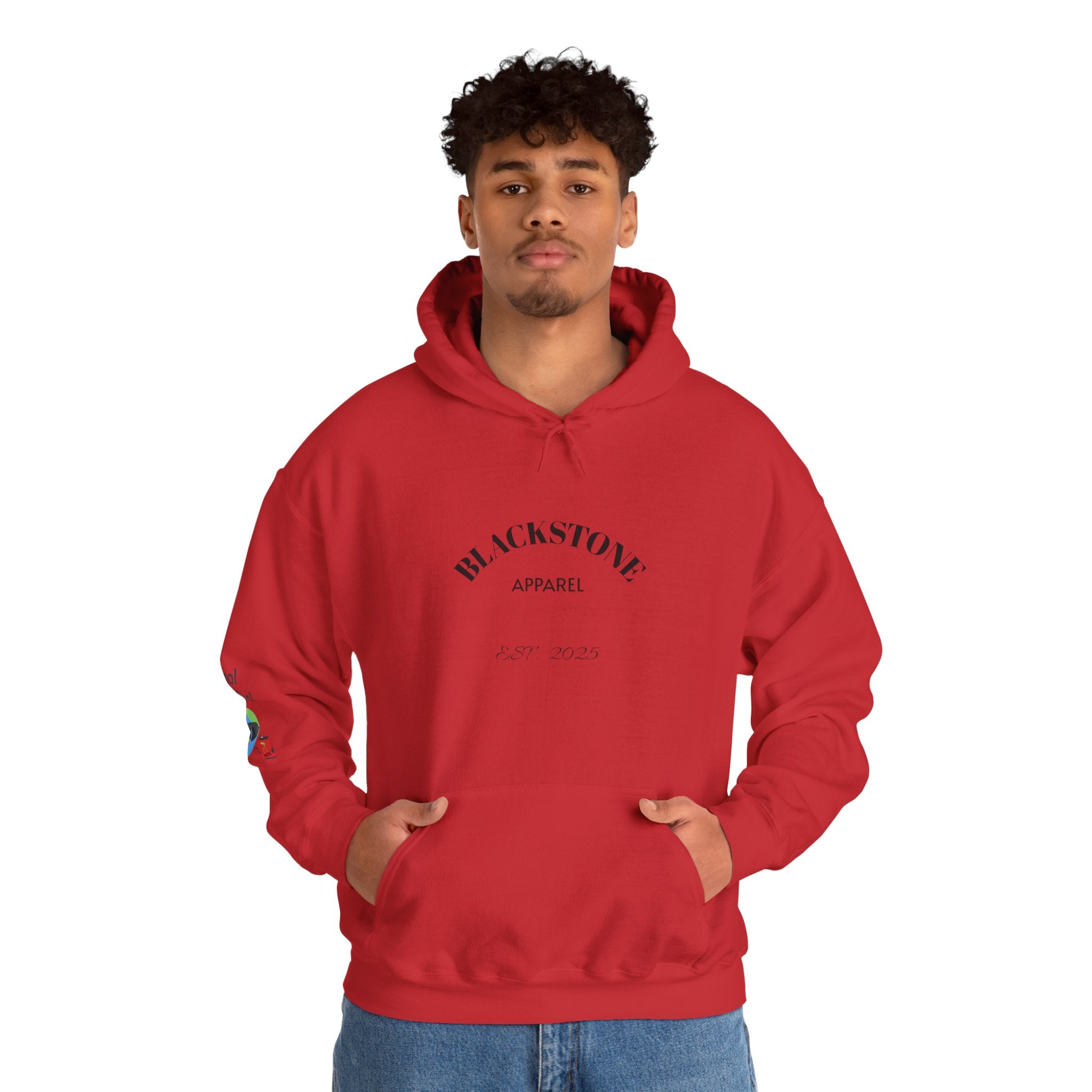 Unisex Hooded Sweatshirt - Cozy Graphic Sweatshirt by Blackstone