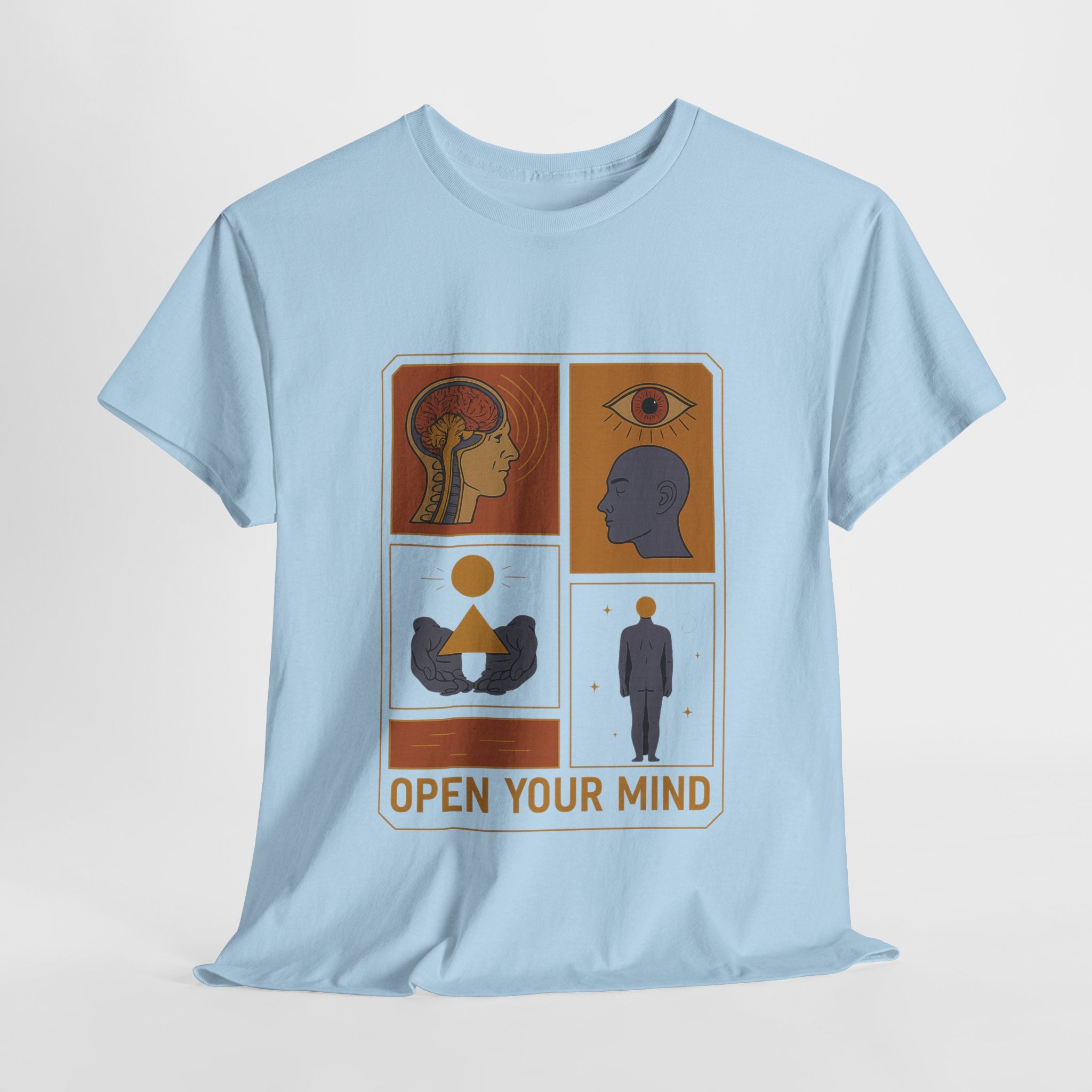Open Your Mind - Graphic UNISEX T-shirt by Blackstone