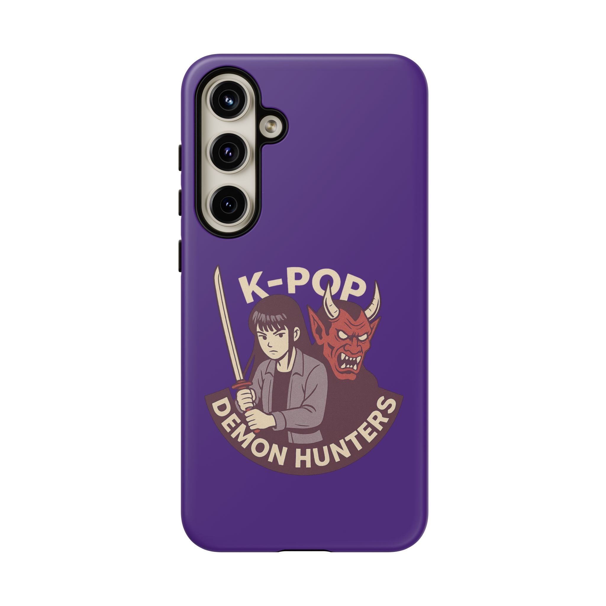 K-Pop Demon Hunters Phone Case, Tough Cases for Anime Fans, Unique Gift for Musicians, Holiday Present for Teens, Stylish Tech Accessories