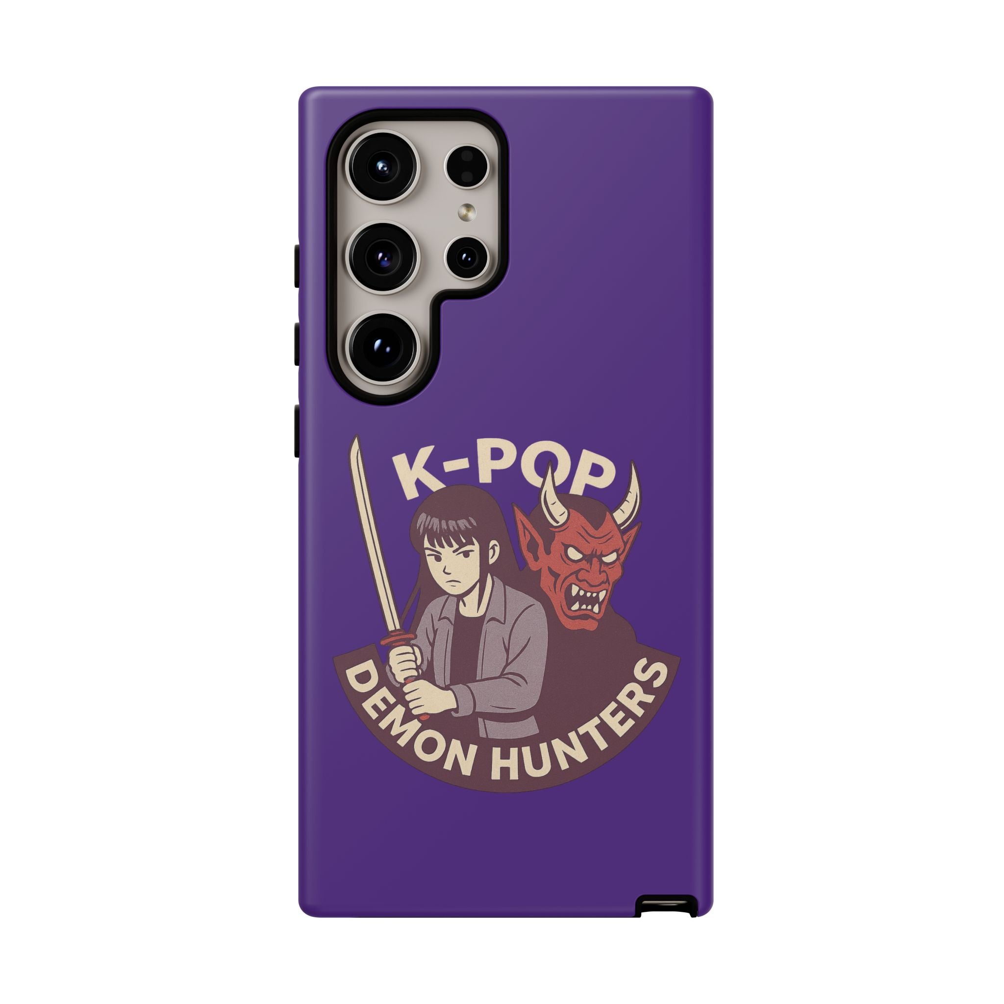 K-Pop Demon Hunters Phone Case, Tough Cases for Anime Fans, Unique Gift for Musicians, Holiday Present for Teens, Stylish Tech Accessories