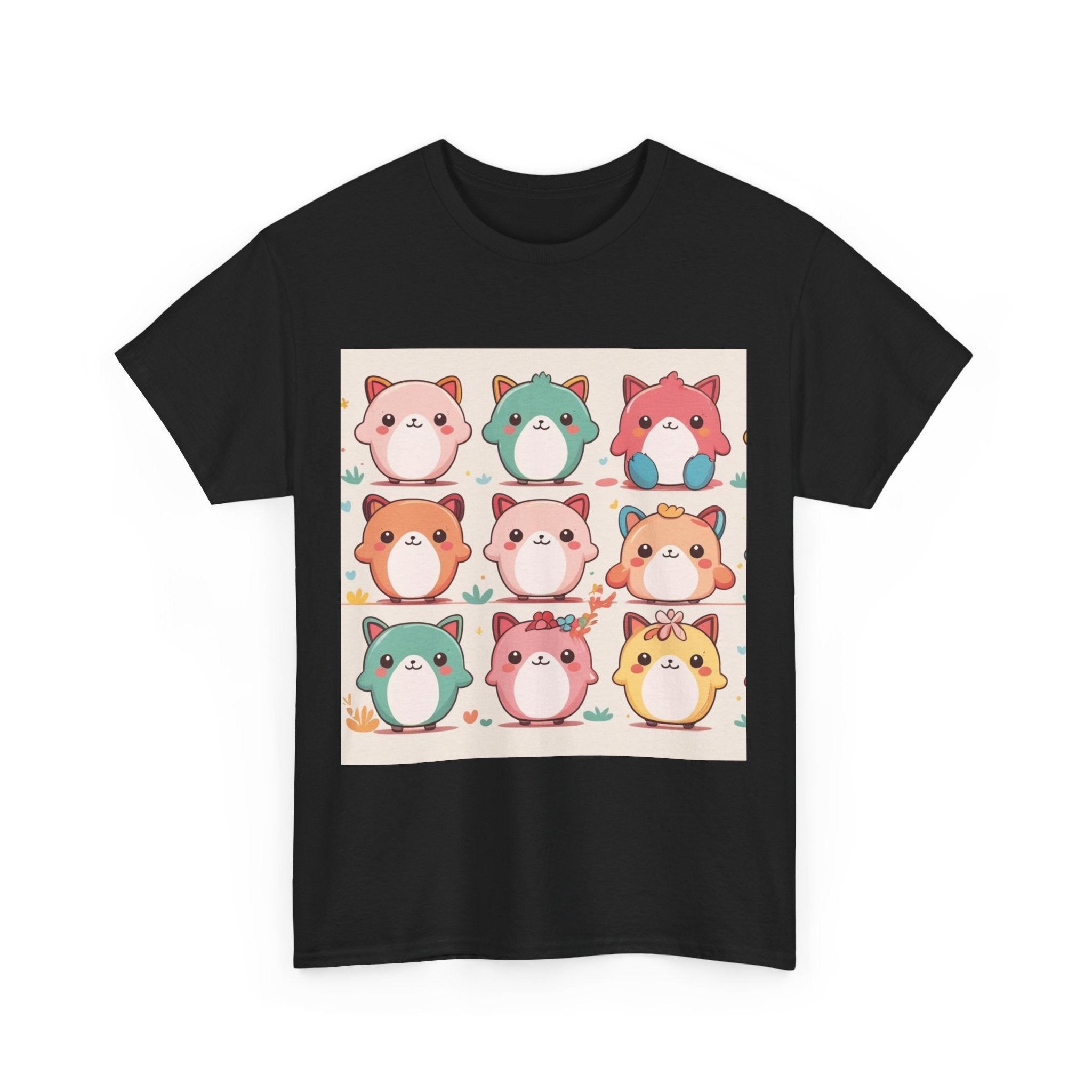 Kawaii Monster Shirt, Unisex Graphic Tshirt, Men Women Fashion Top, Cute Creature Apparel
