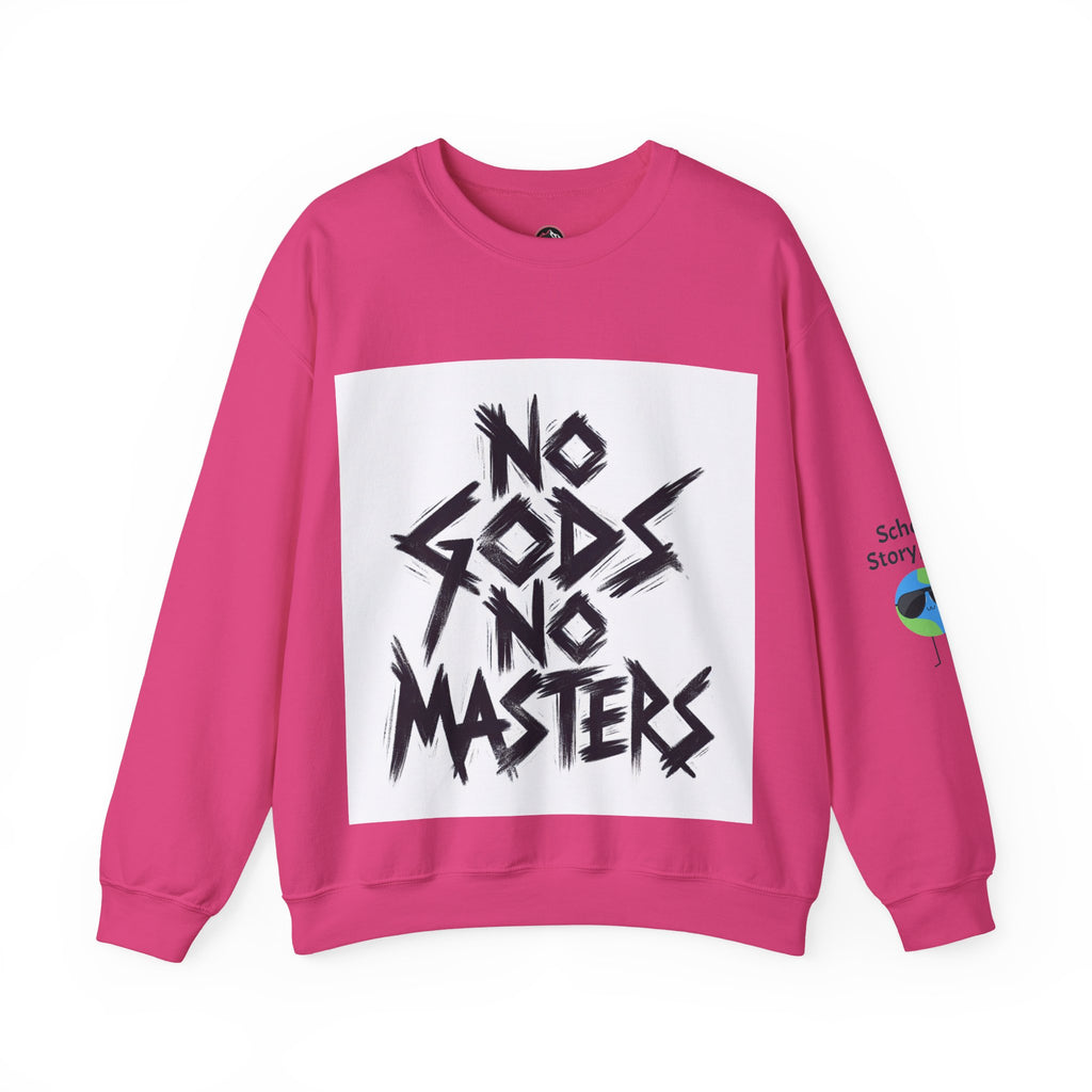 No Gods No Masters Sweatshirt - Heavy Blend™ Crewneck Sweatshirt