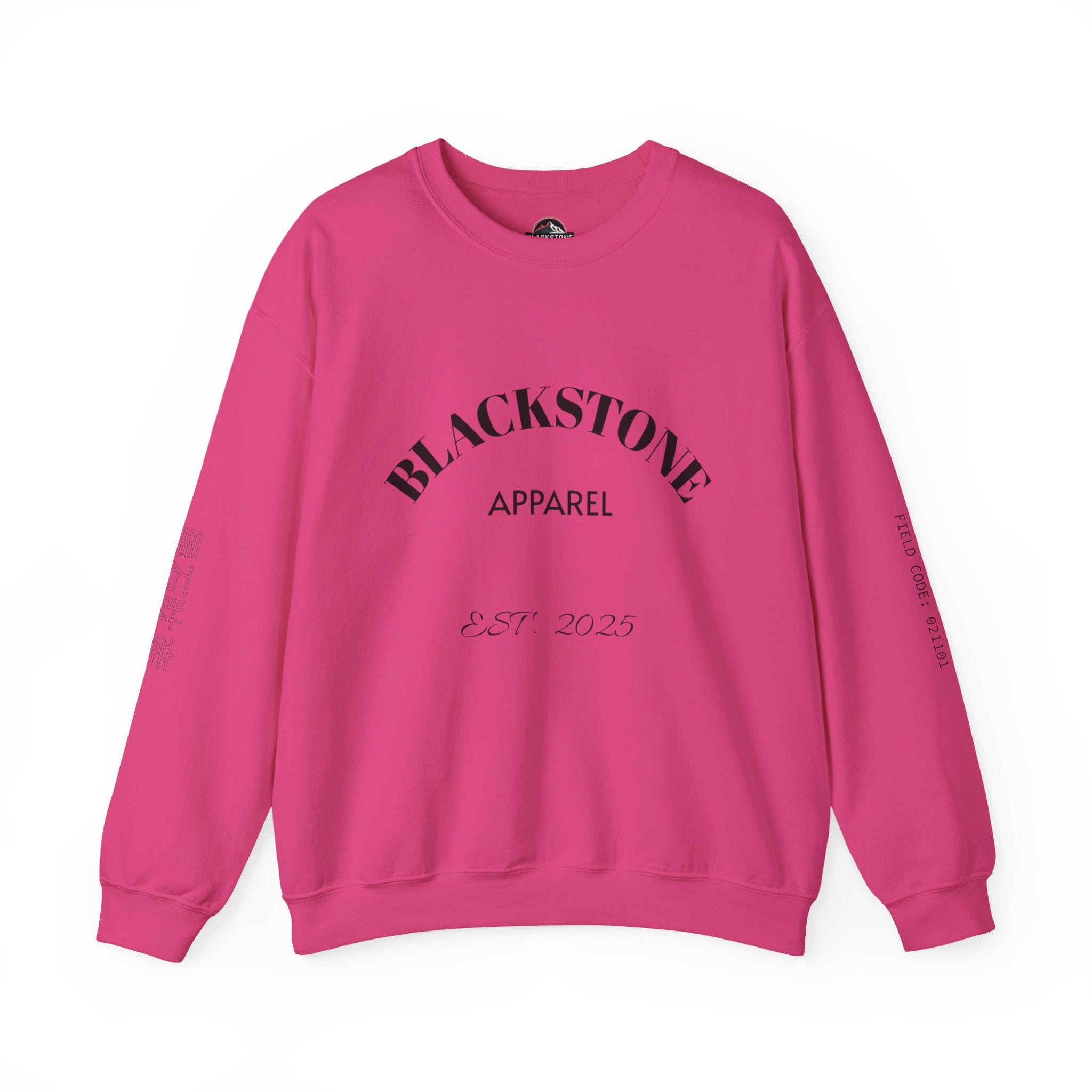 Stylish Crewneck Sweatshirt, Cozy Blackstone Apparel, Gift for Her, Streetwear Fashion, Casual Outfit