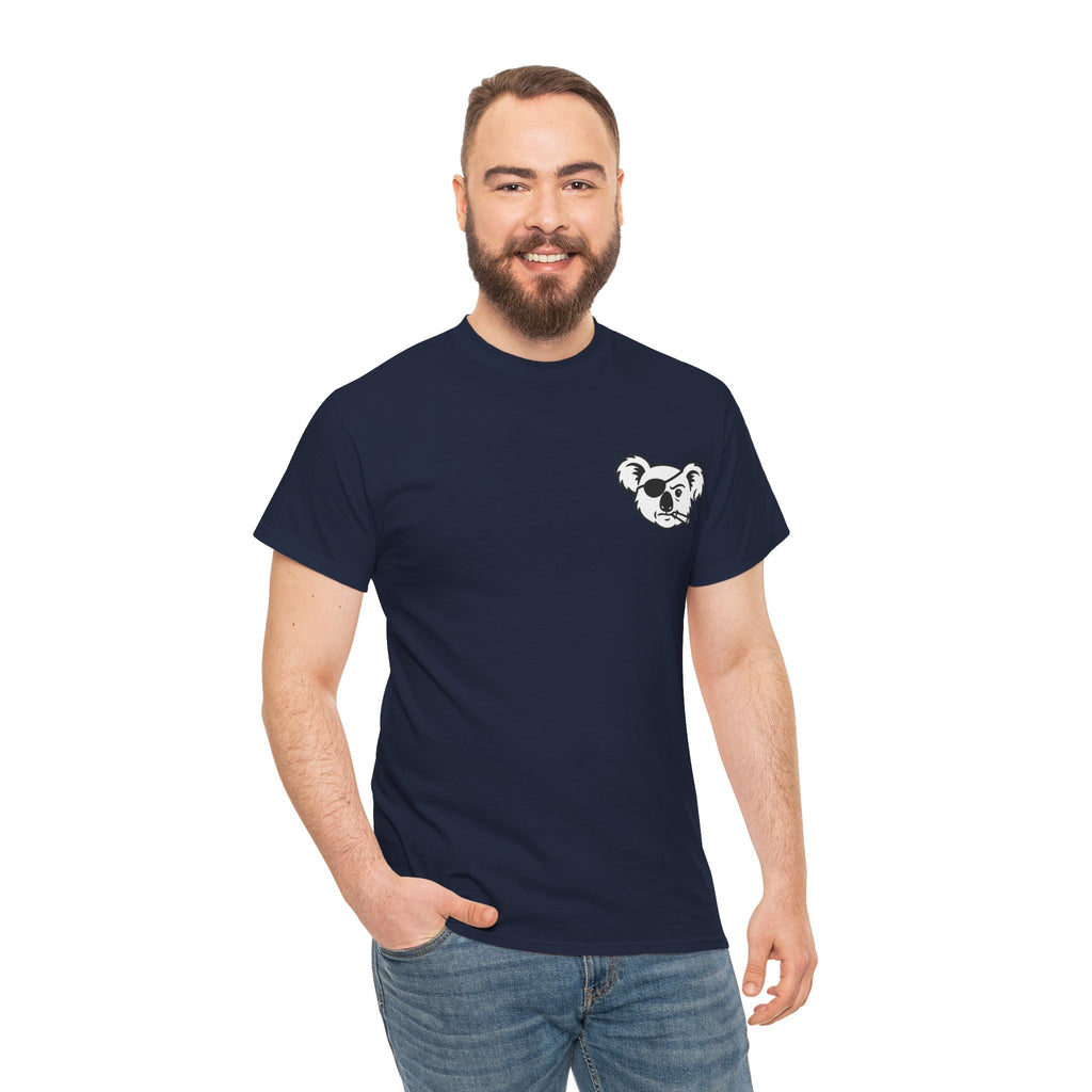 Drop Bear Graphic Tee # 2 Smoking Koala | Unisex Heavy Cotton Shirt