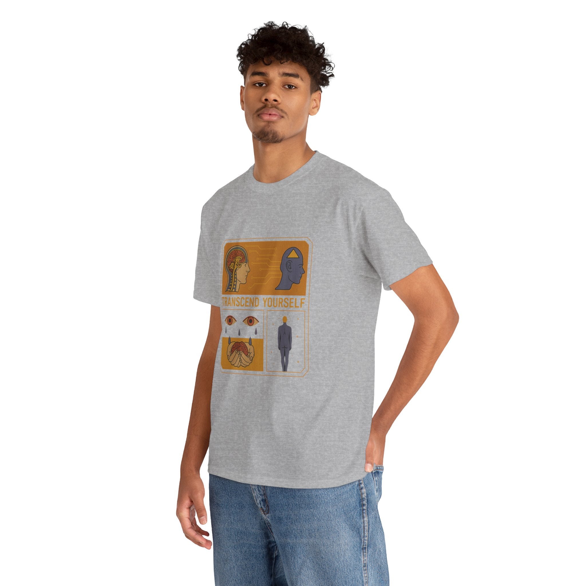 Transcend Yourself - Graphic UNISEX T-shirt by Blackstone