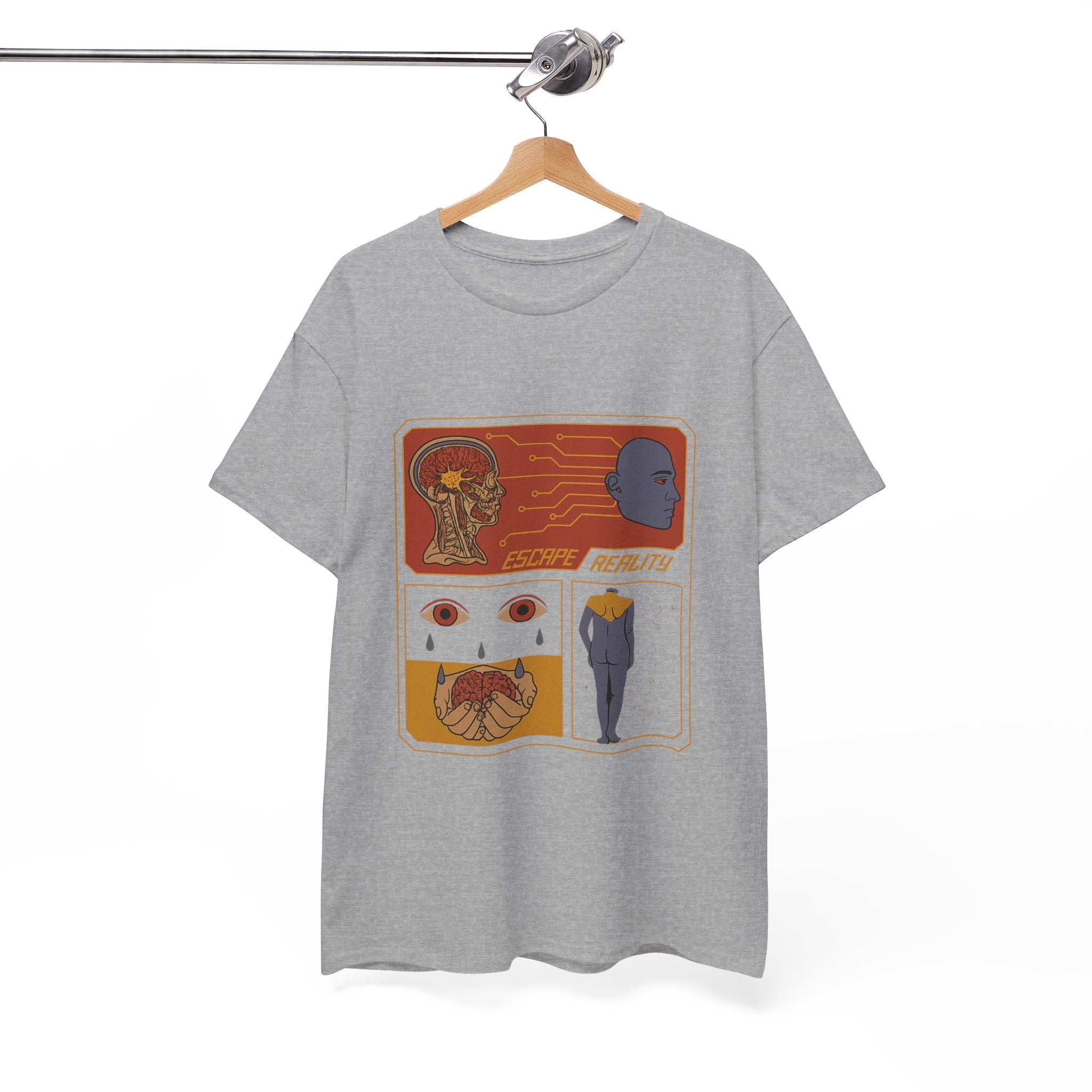 Escape Reality - Cosmic Graphic UNISEX T-shirt by Blackstone
