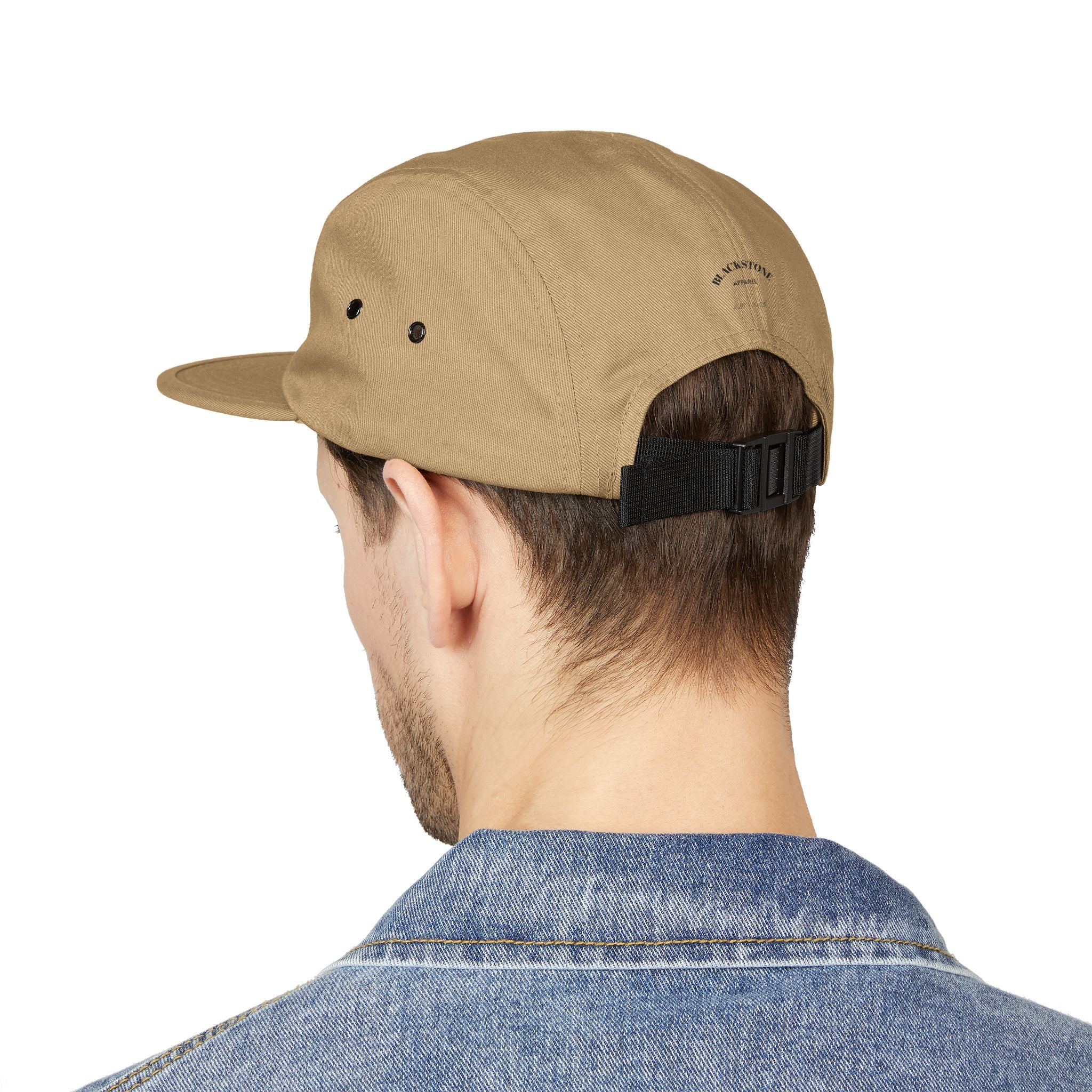 Embroidered 5 Panel Cap - Stylish Hat for Adventurers, Perfect Gift for Outdoor Lovers, Casual Wear, Hiking, Camping, Everyday Fashion