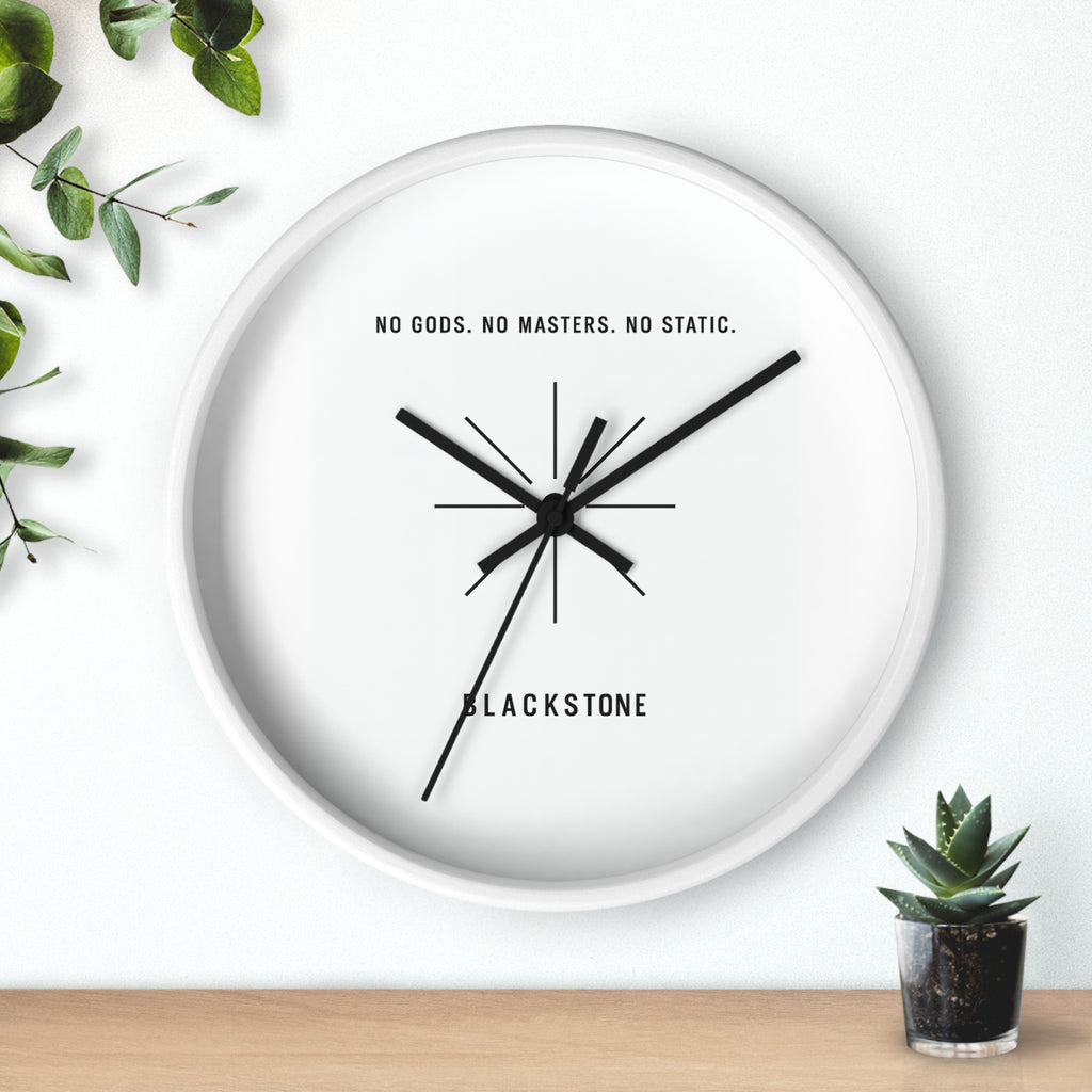 Inspirational Wall Clock - Modern Home Decor - Unique gift for Him