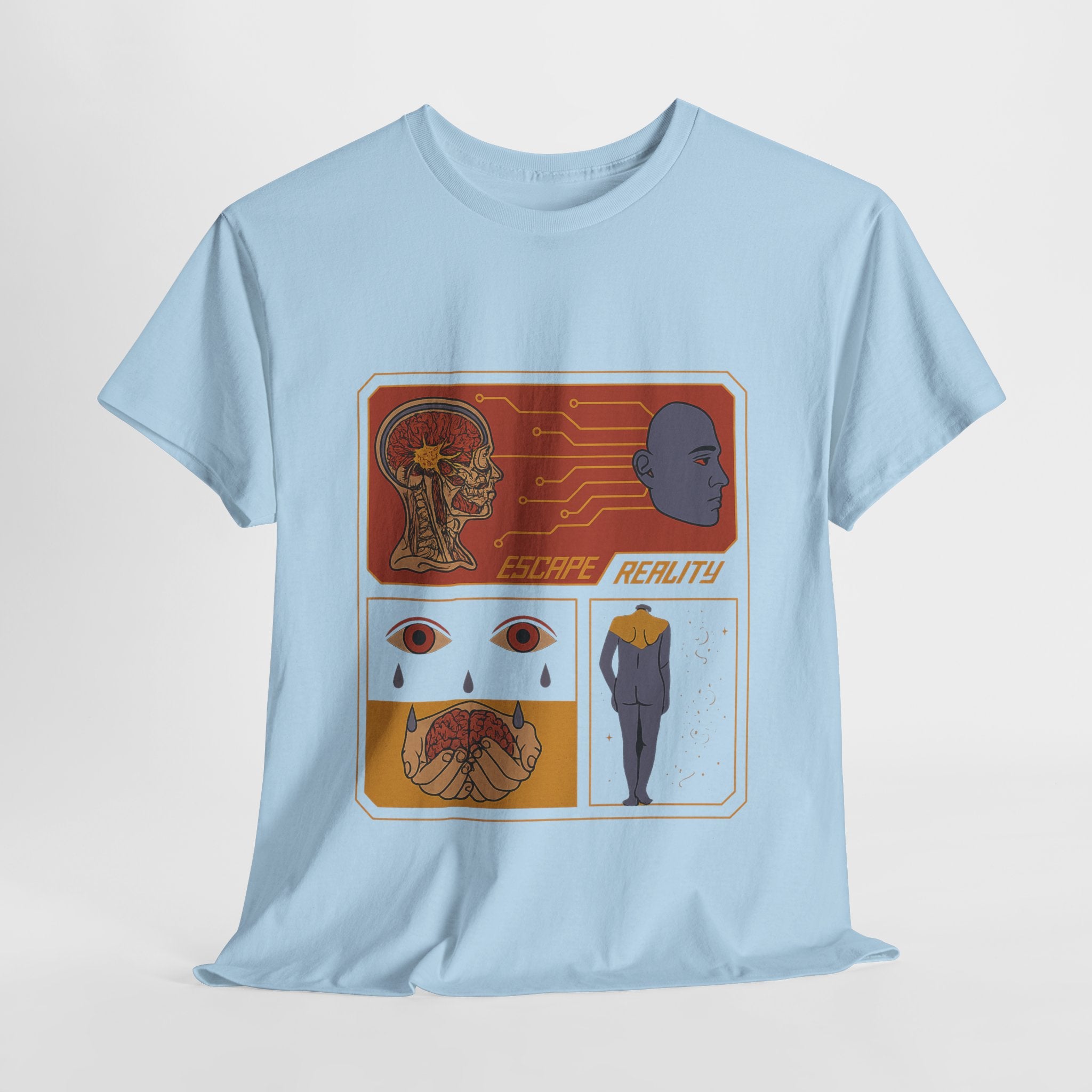 Escape Reality - Cosmic Graphic UNISEX T-shirt by Blackstone