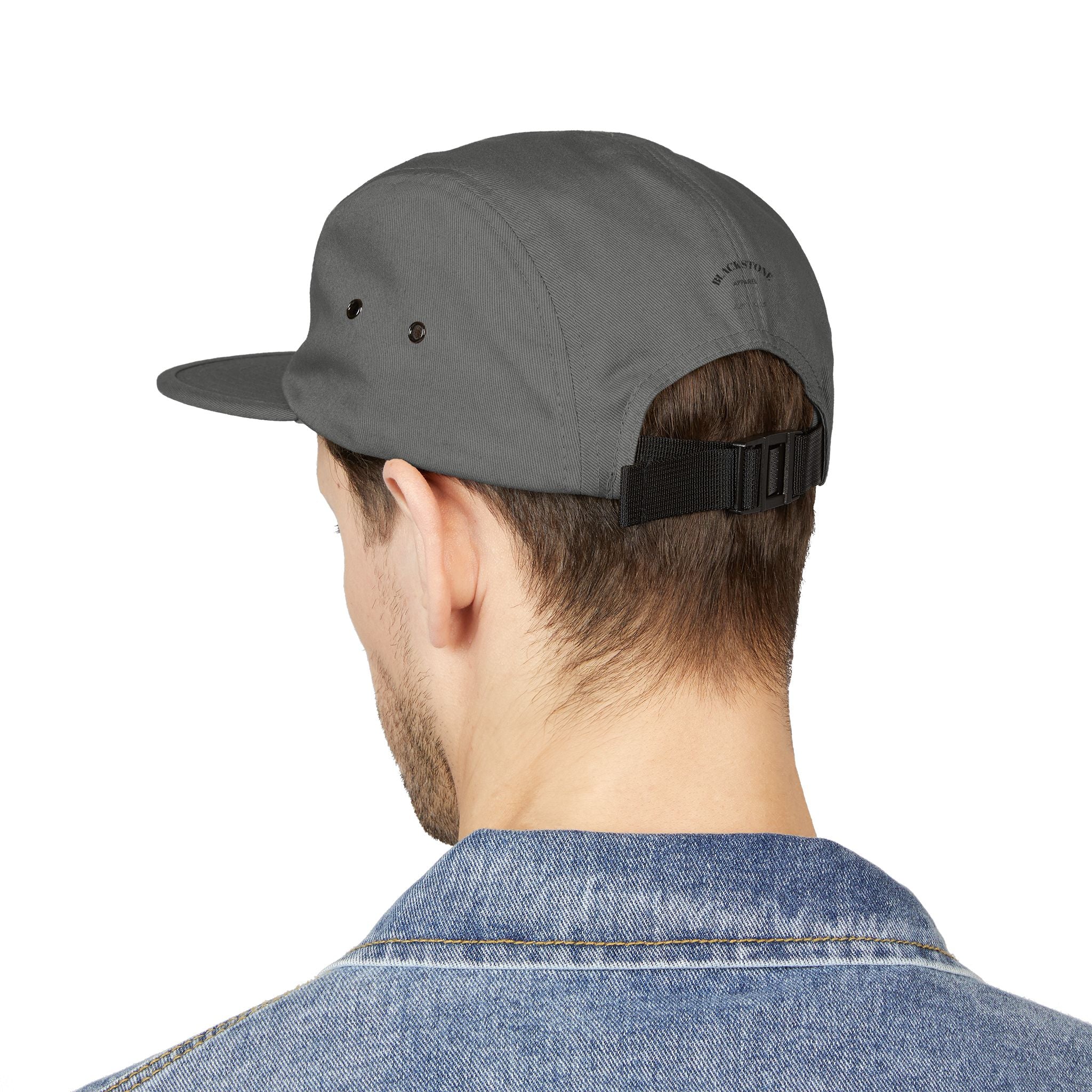Embroidered 5 Panel Cap - Stylish Hat for Adventurers, Perfect Gift for Outdoor Lovers, Casual Wear, Hiking, Camping, Everyday Fashion