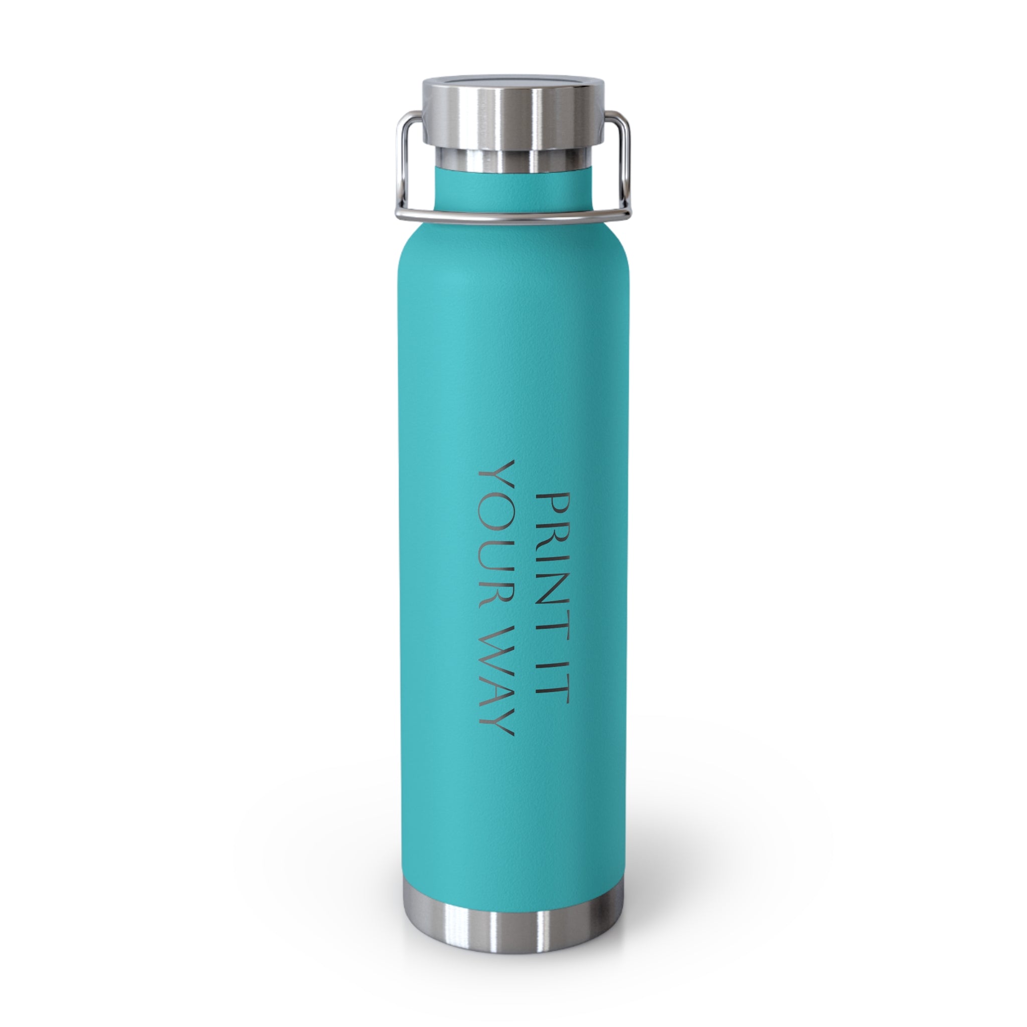 Insulated Water Bottle - Copper Vacuum 22oz, Eco-Friendly Drinkware, Stylish Bottle for Active Lifestyles