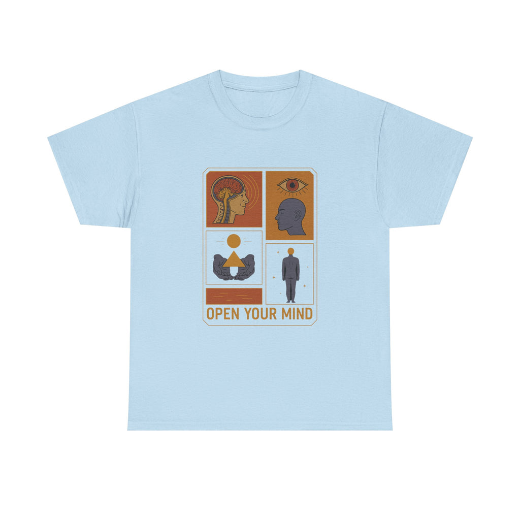 Open Your Mind - Graphic UNISEX T-shirt by Blackstone