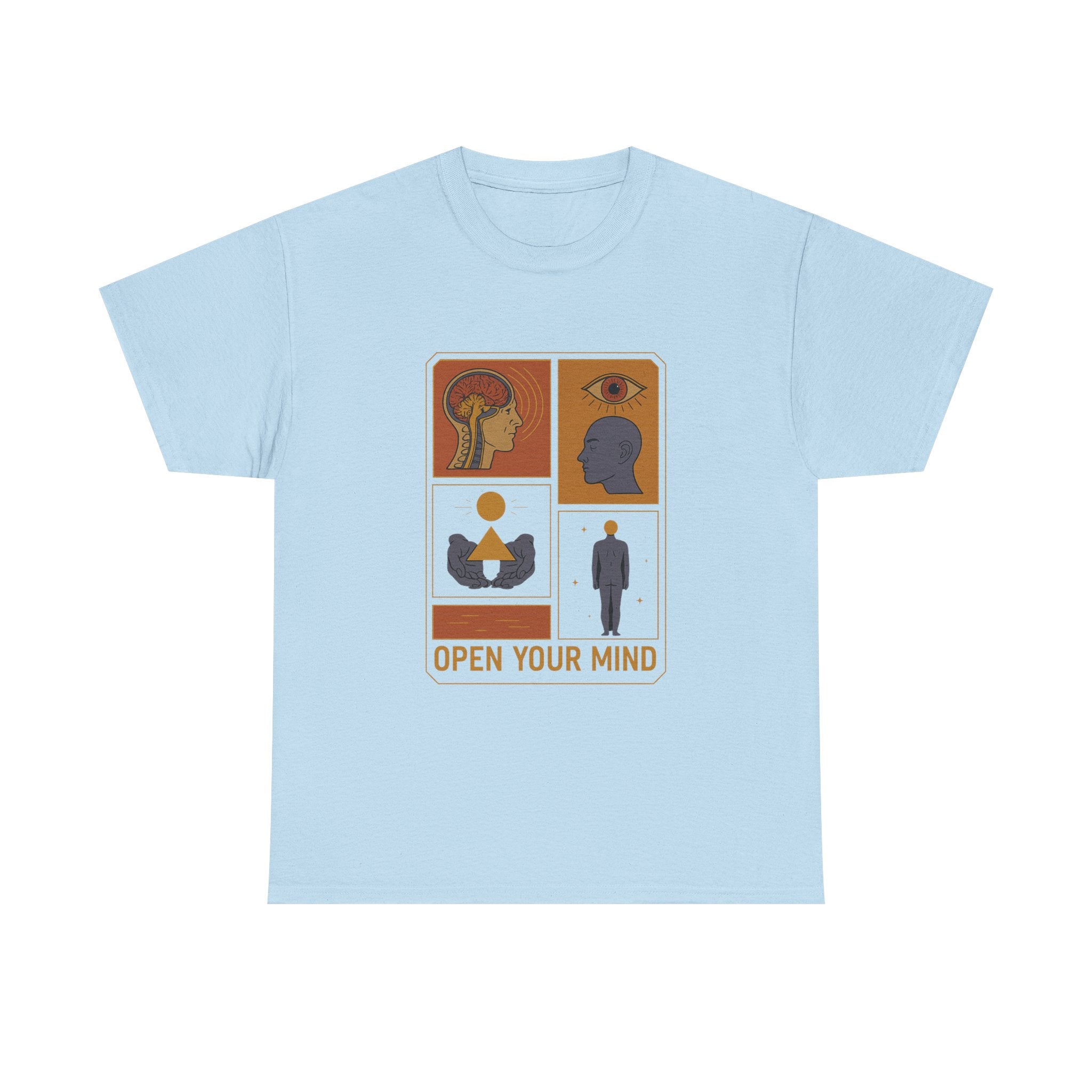 Open Your Mind - Graphic UNISEX T-shirt by Blackstone