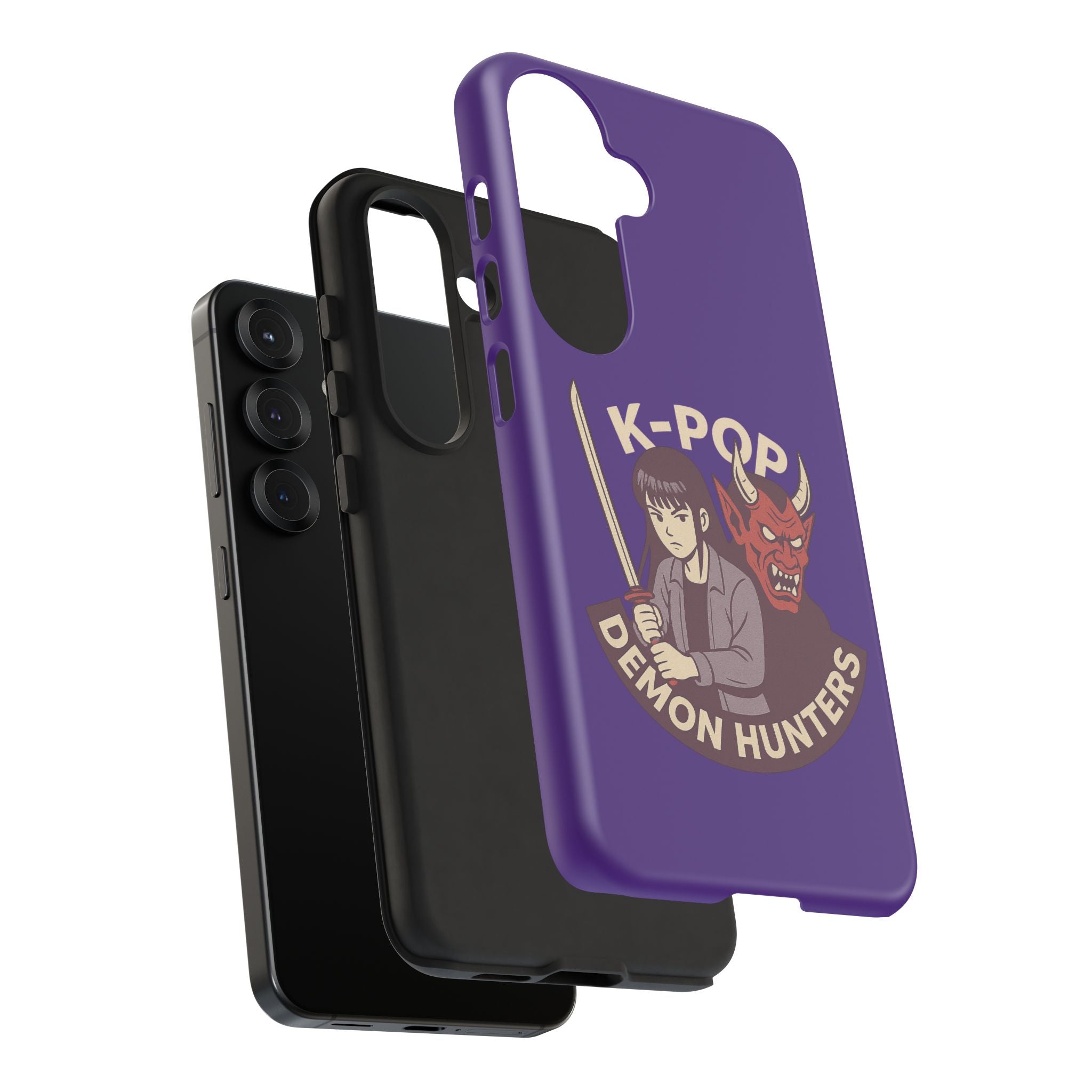 K-Pop Demon Hunters Phone Case, Tough Cases for Anime Fans, Unique Gift for Musicians, Holiday Present for Teens, Stylish Tech Accessories