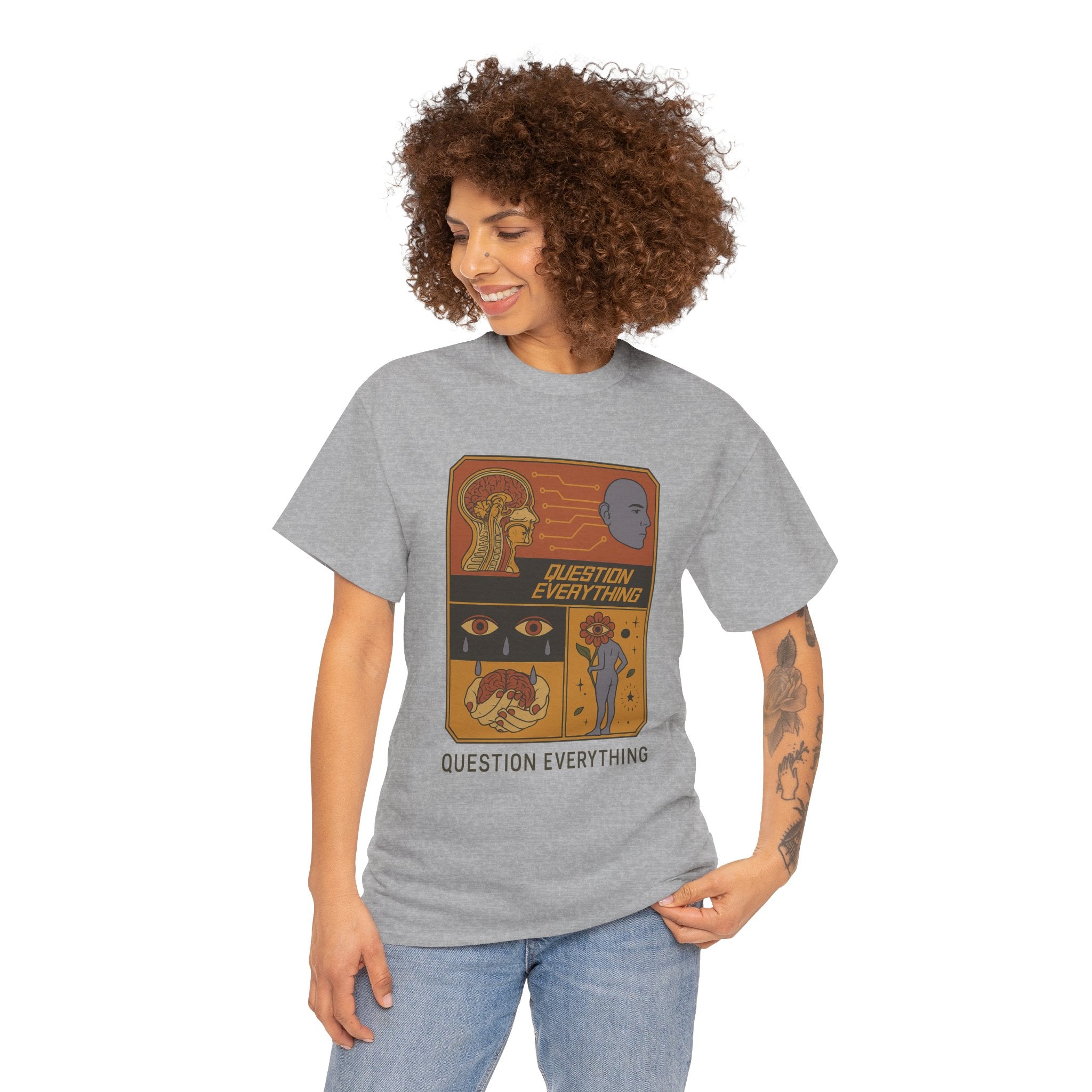 Question Everything - Graphic UNISEX T-shirt by Blackstone