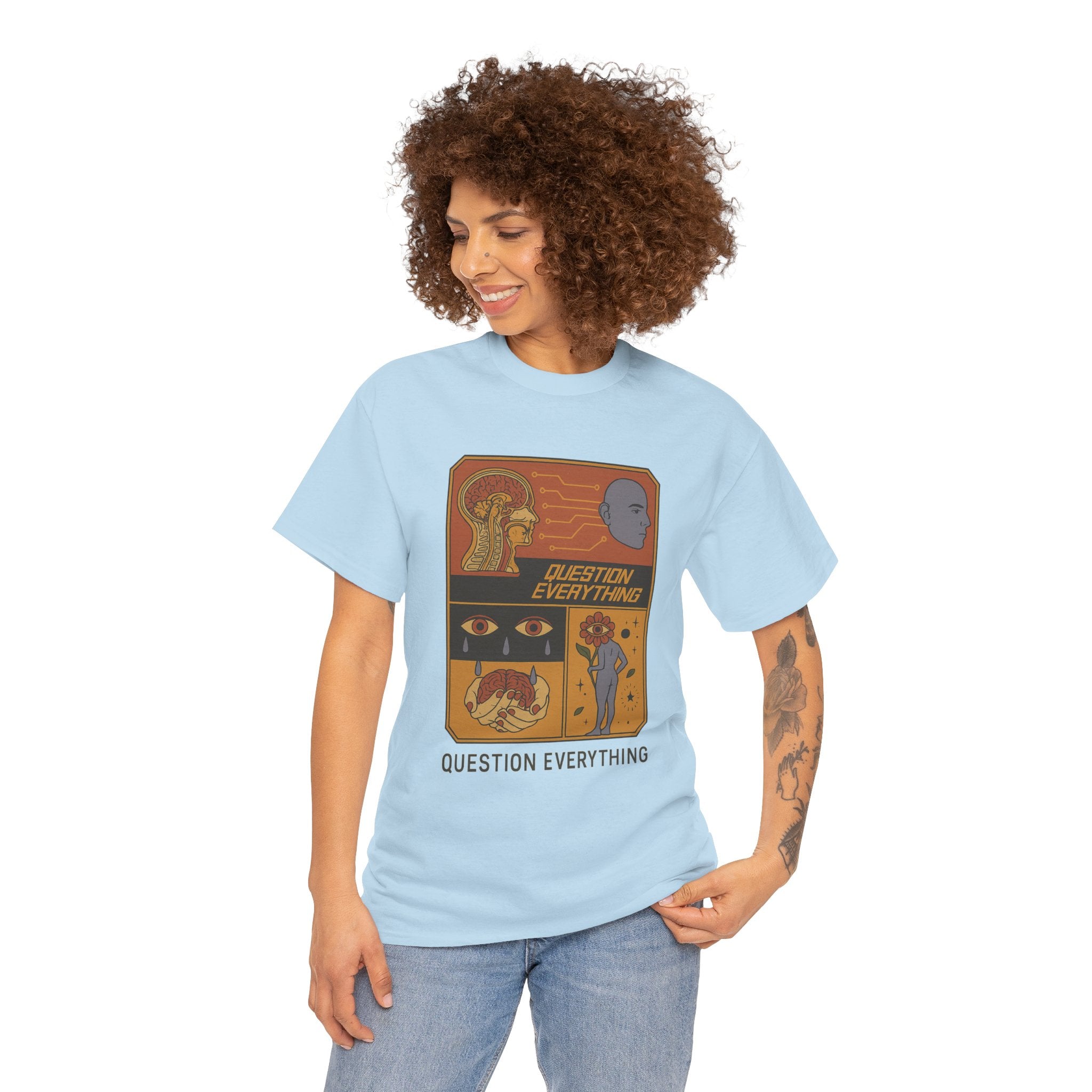 Question Everything - Graphic UNISEX T-shirt by Blackstone