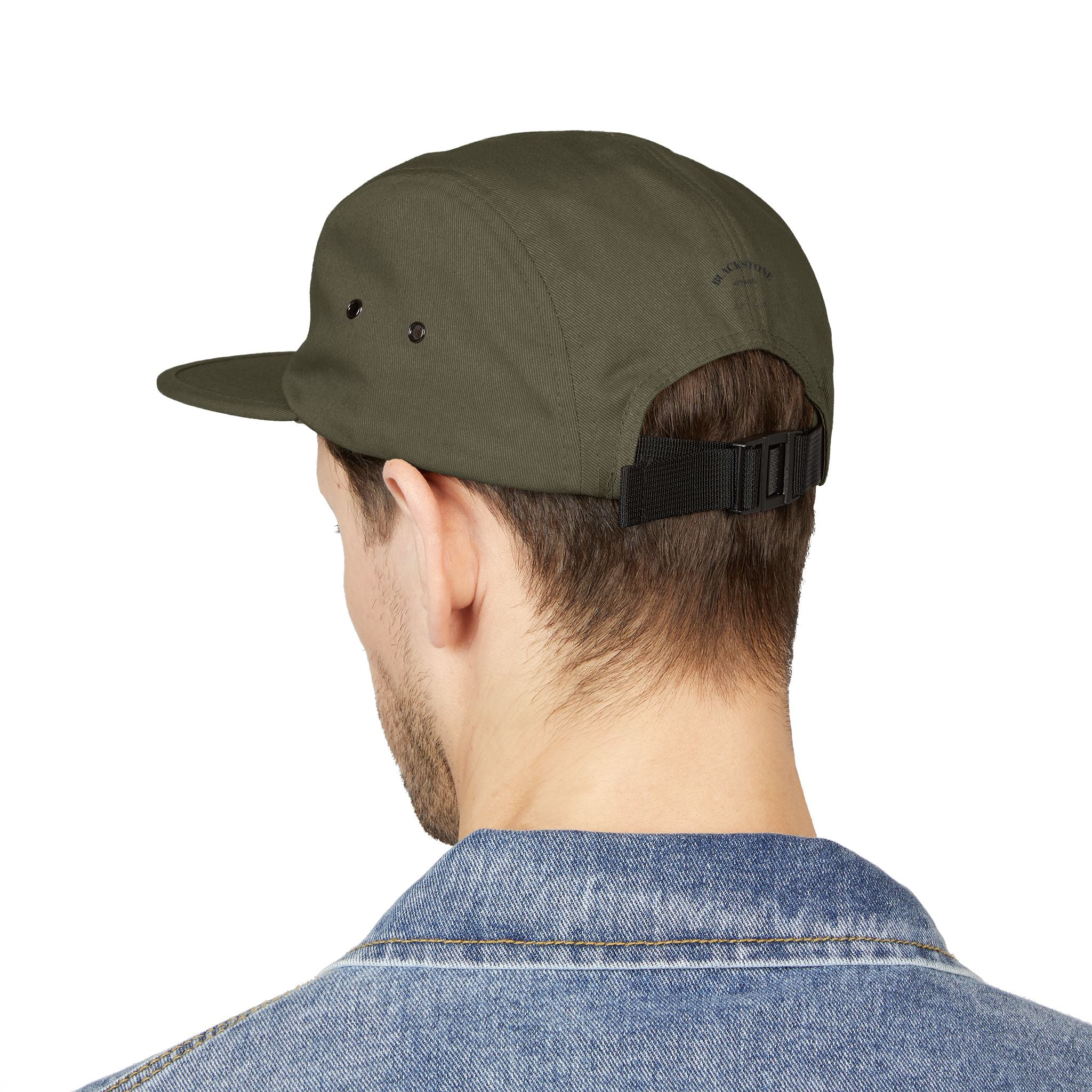 Embroidered 5 Panel Cap - Stylish Hat for Adventurers, Perfect Gift for Outdoor Lovers, Casual Wear, Hiking, Camping, Everyday Fashion