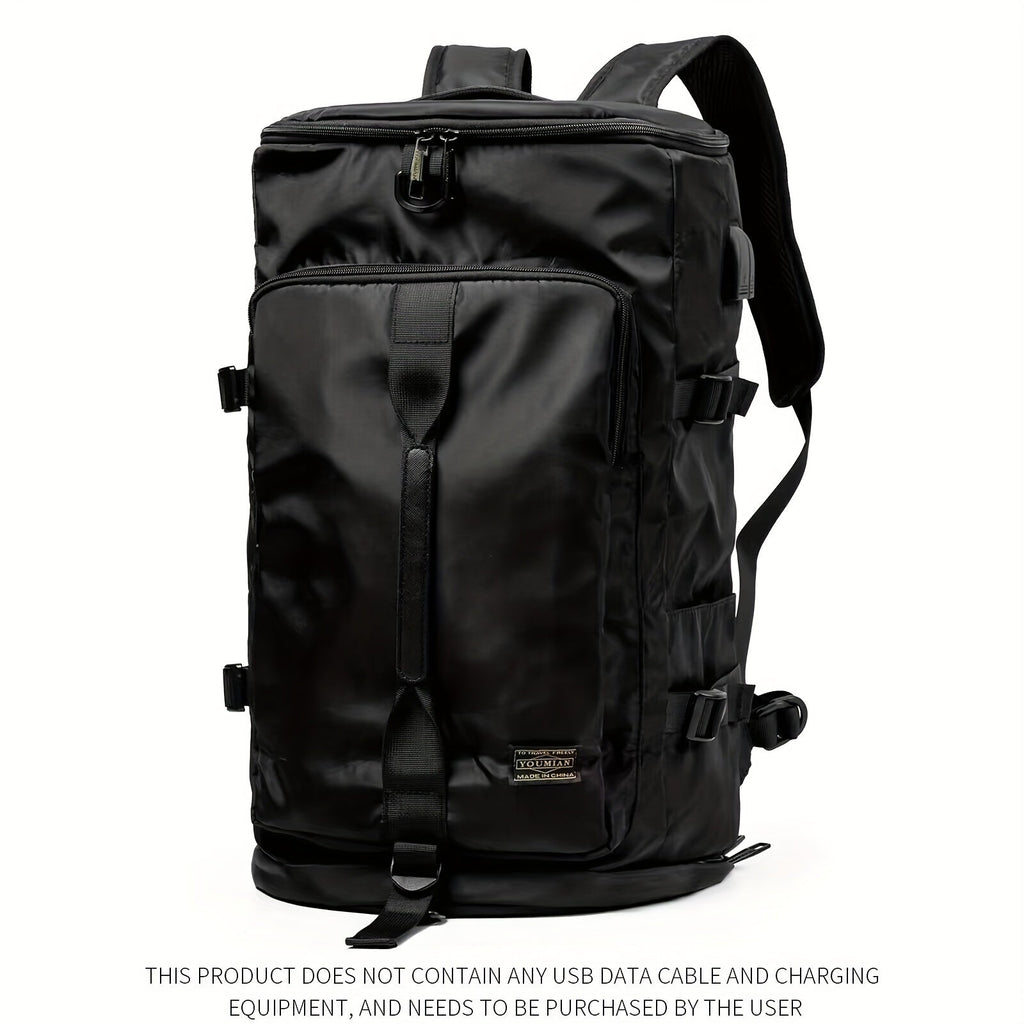 Travel Sports Backpack with Shoe Compartment-2