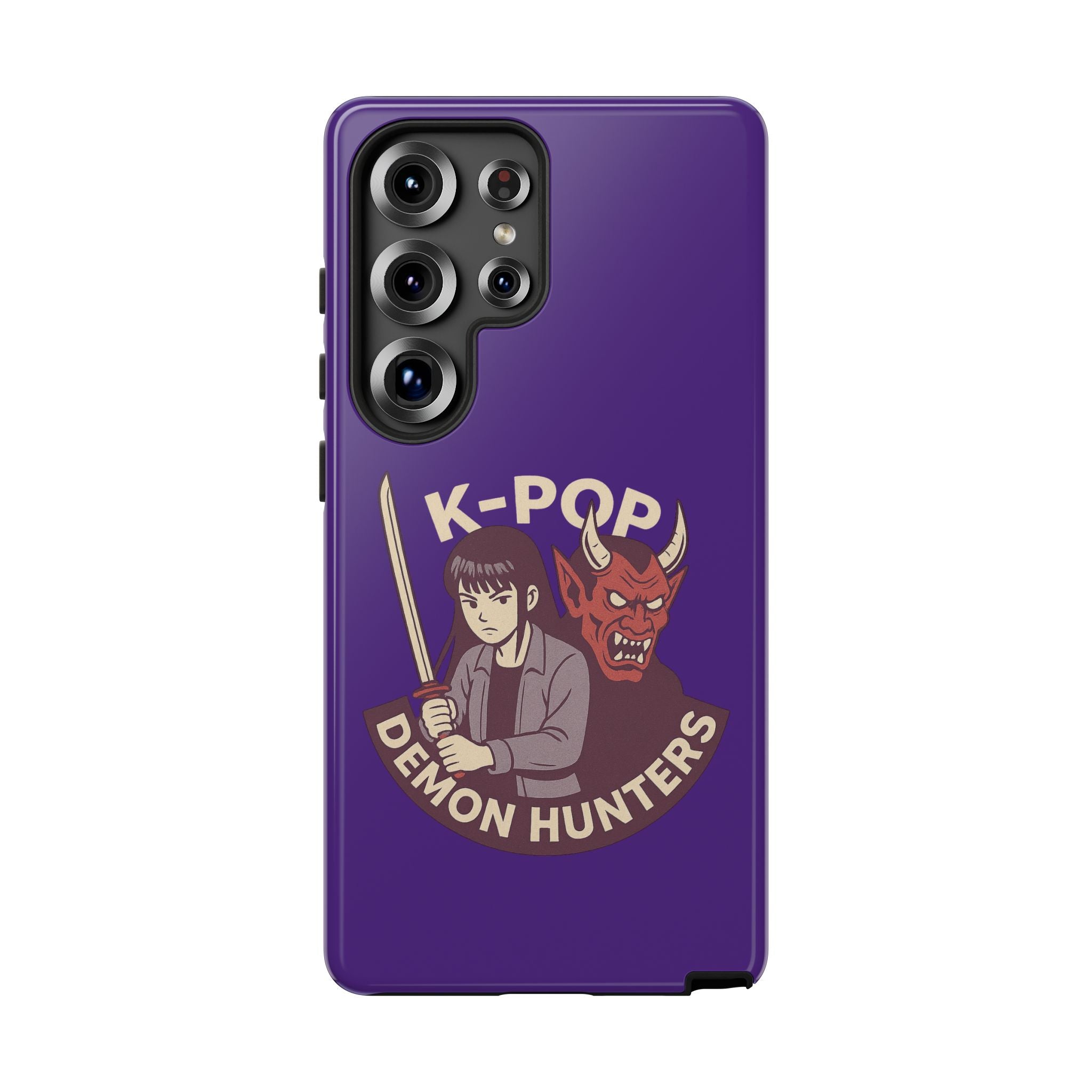 K-Pop Demon Hunters Phone Case, Tough Cases for Anime Fans, Unique Gift for Musicians, Holiday Present for Teens, Stylish Tech Accessories