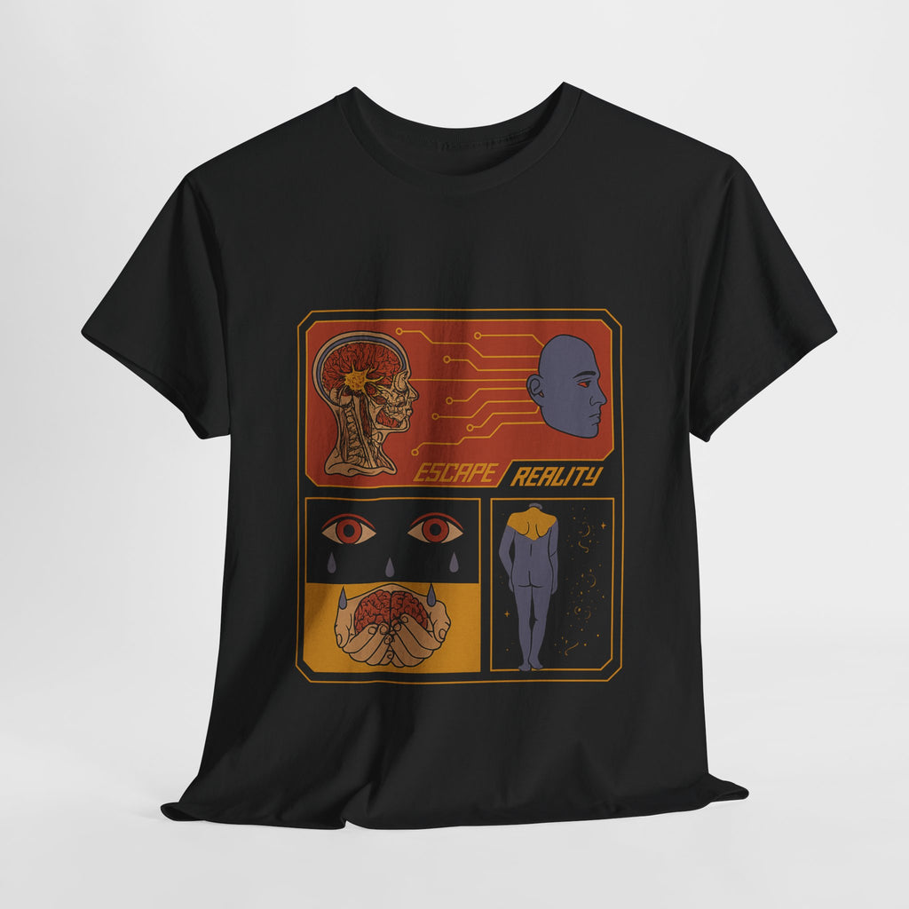 Escape Reality - Cosmic Graphic UNISEX T-shirt by Blackstone